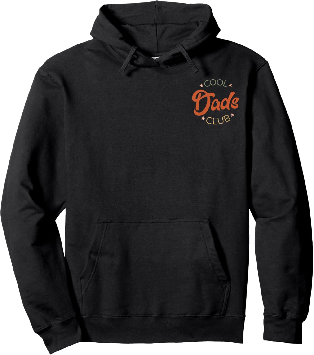 Cool Dad Club Vintage Dad The Man The Myth The Bad Influence Hoodie - Hoodie | Black