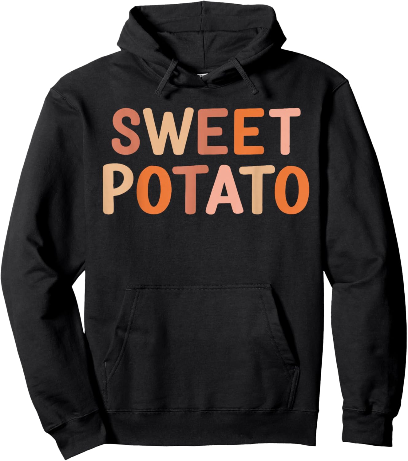 Sweet Potato Grouchy Potato Hoodie - Hoodie | Black