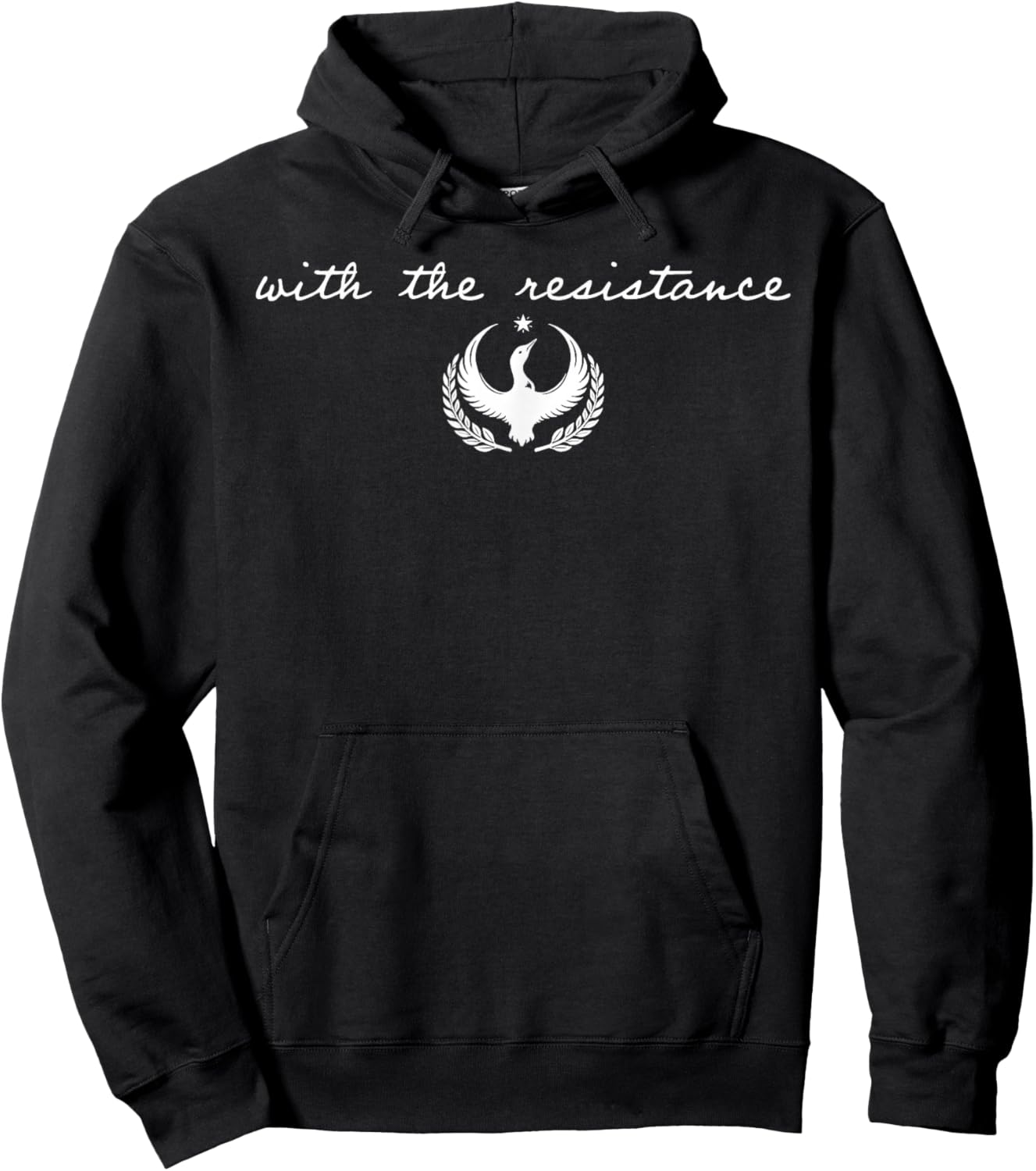 with The Resistance Minnesota Rebel New State Flag Men Women Hoodie - Hoodie | Black