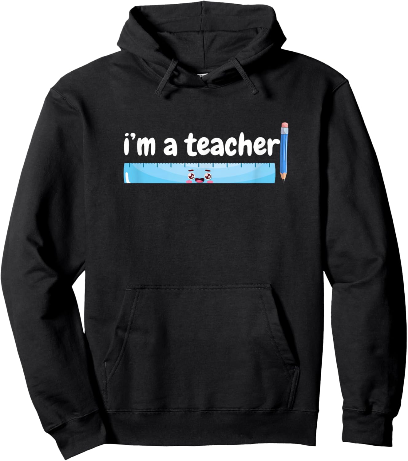 Proud Teacher Inspirational School Hoodie - Hoodie | Black