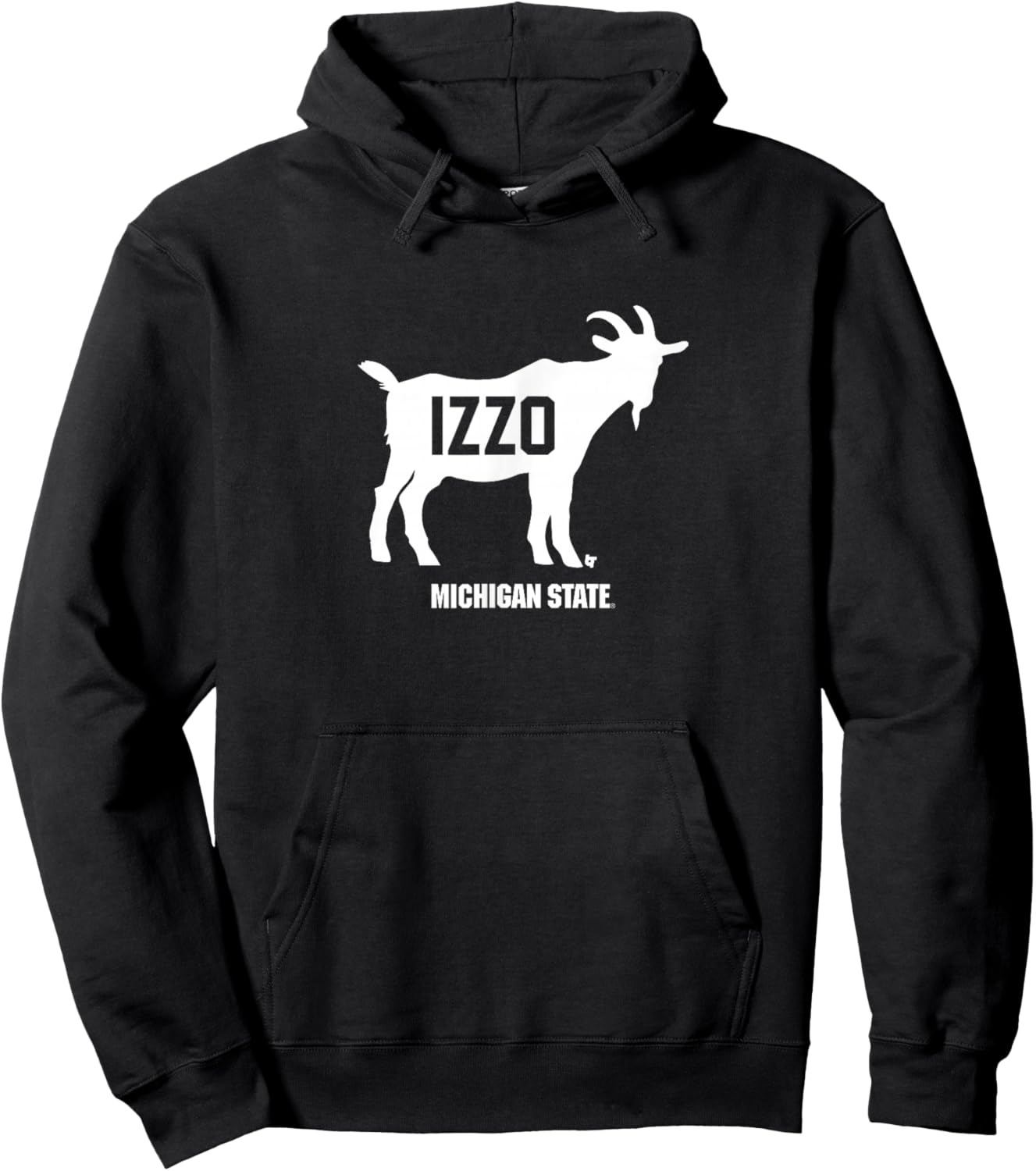 Michigan State Basketball: Izzo Goat Hoodie - Hoodie | Black