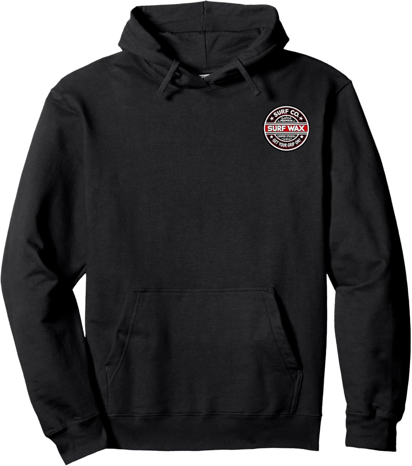 Sex Surf Wax Club Apparel Vintage Surfing Beach Style Hoodie - Hoodie | Black