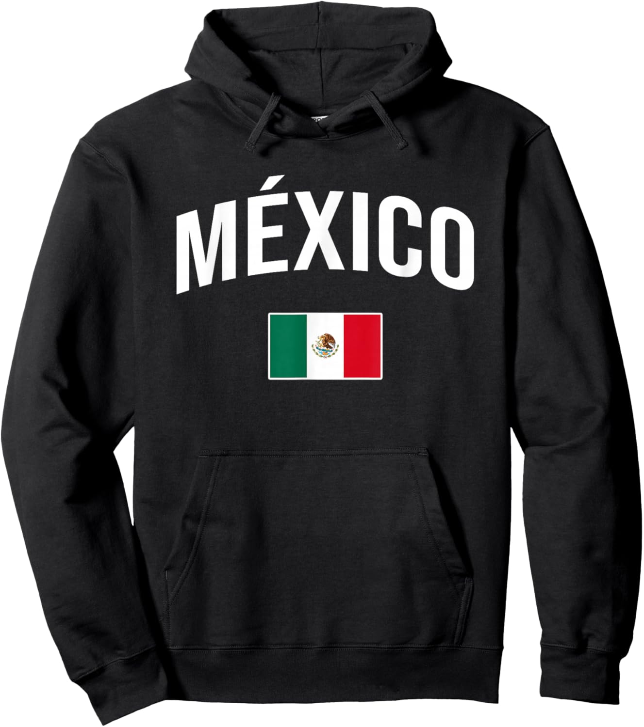 México - Flag of Mexico - Throwback Design - Classic Hoodie - Hoodie | Black