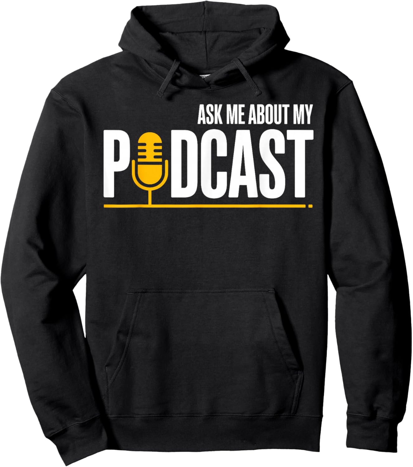 Best Podcast Art Women Podcasting Podcaster Podcast Hoodie - Hoodie | Black