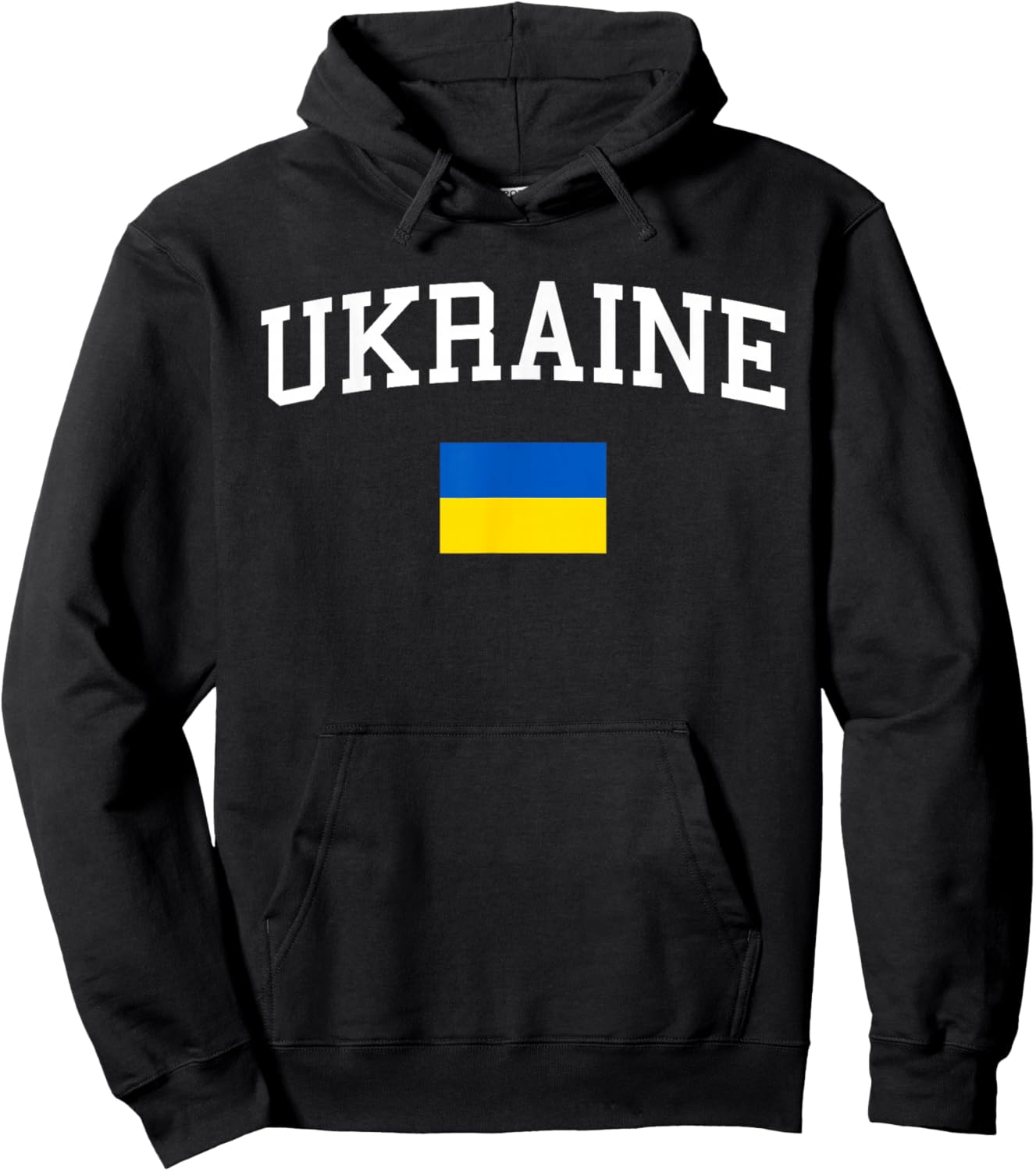 Ukrainian Flag Men Women Kids Ukraine Hoodie - Hoodie | Black