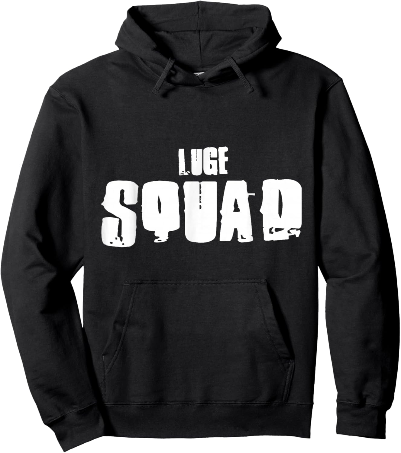 Luge Squad for Lugers Hoodie - Hoodie | Black