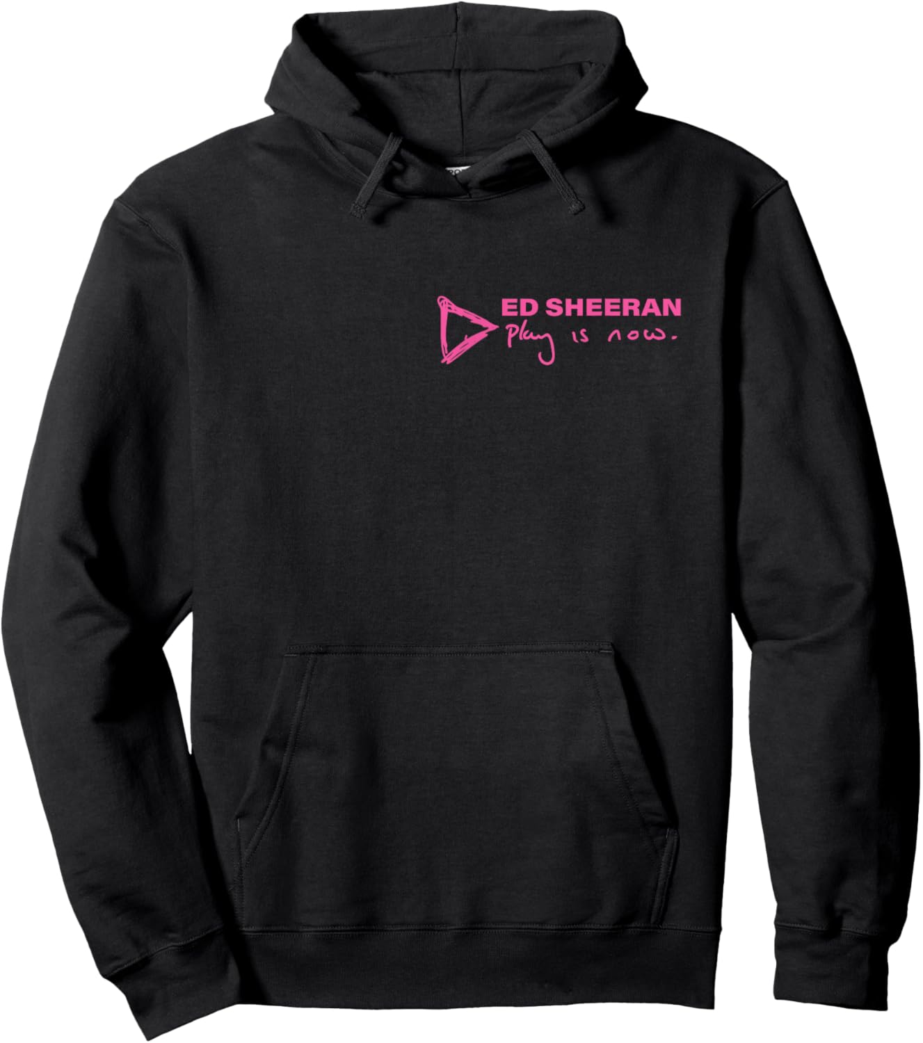 Ed Sheeran Play is Now Hoodie - Hoodie | Black