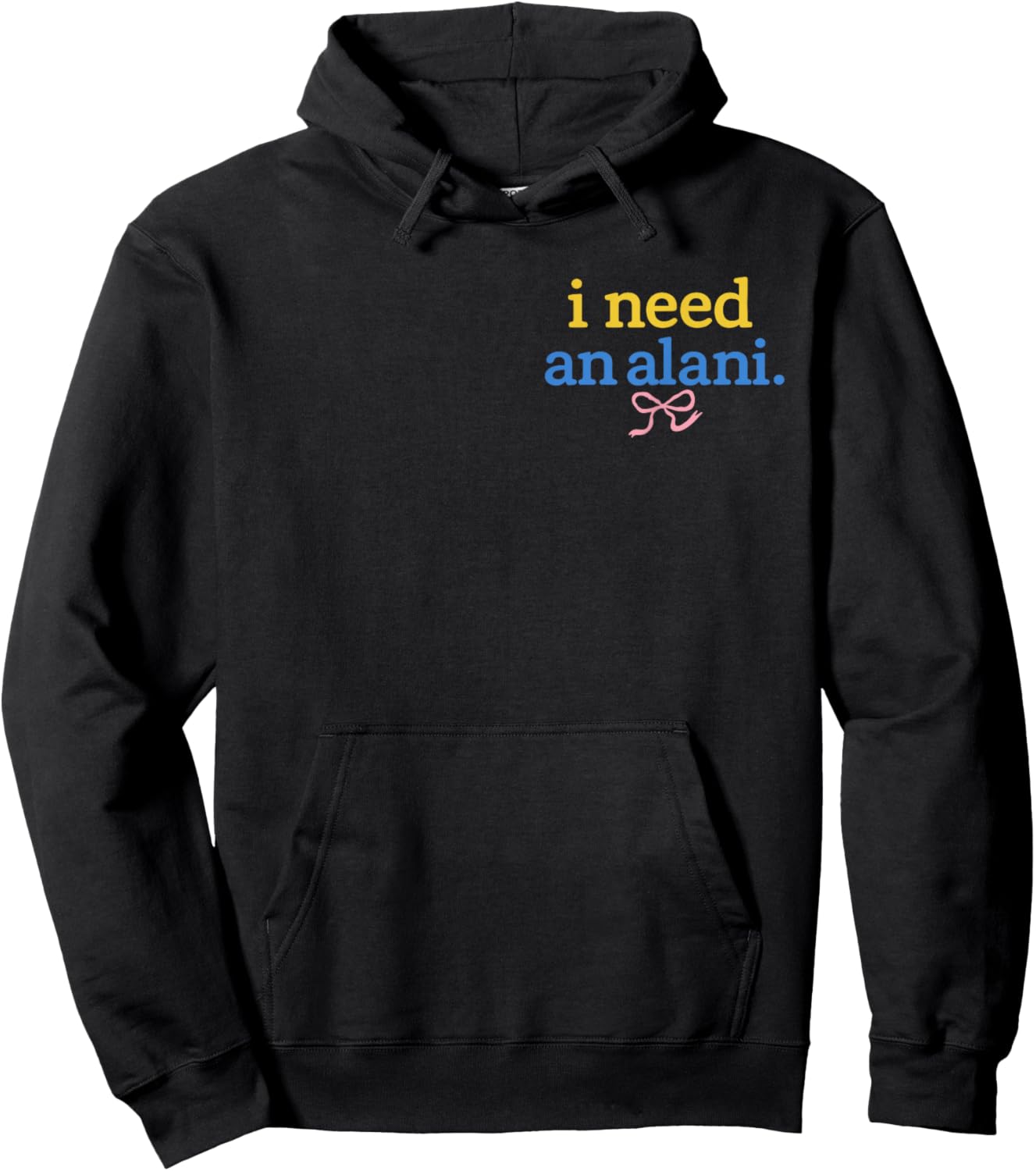 I Need an Alani Summer Drink Alani Hoodie - Hoodie | Black