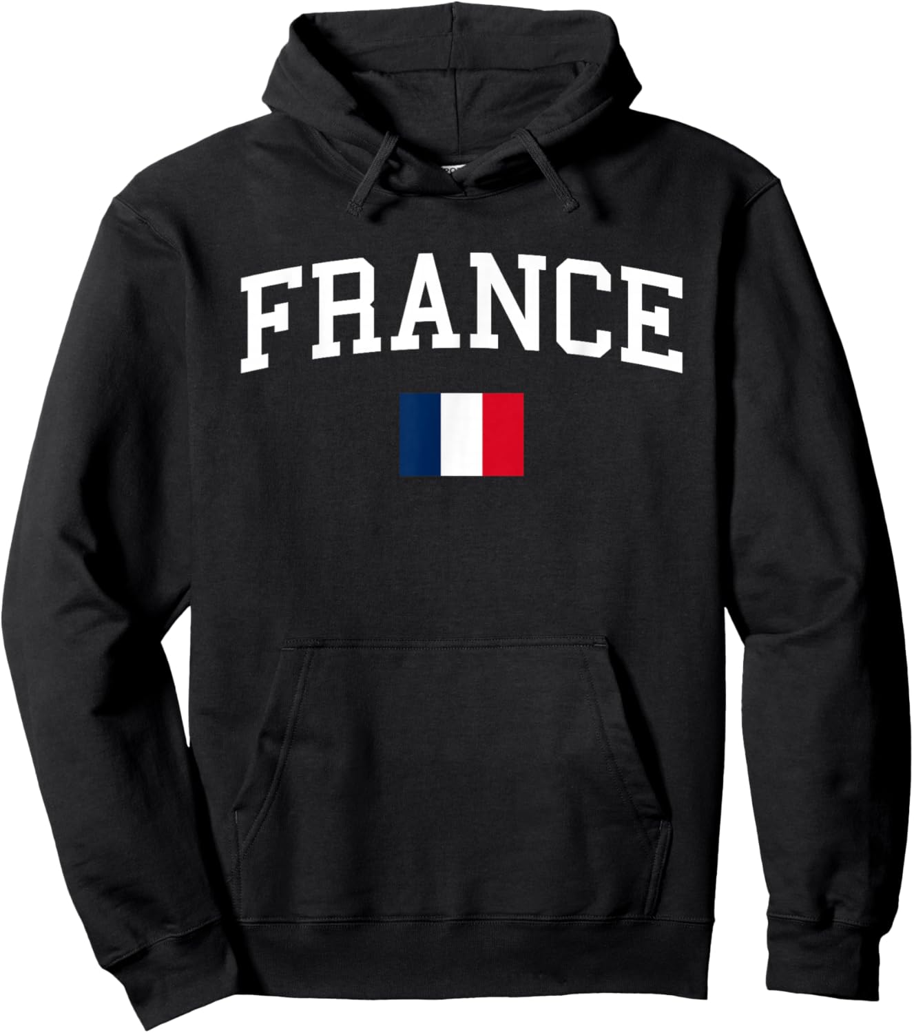 French Flag Men Women Kids France Hoodie - Hoodie | Black