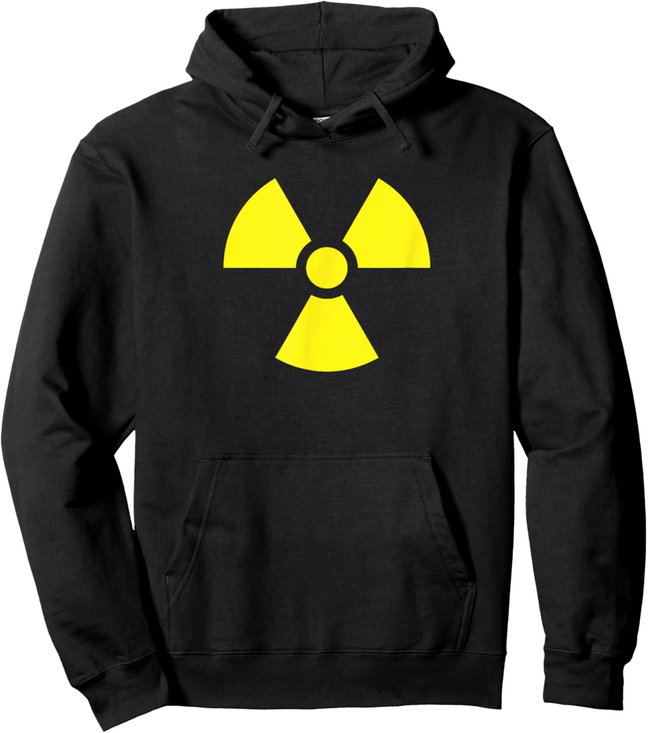 Nuclear Radioactive Material Symbol Radiation Biohazard Hoodie - Hoodie | Black