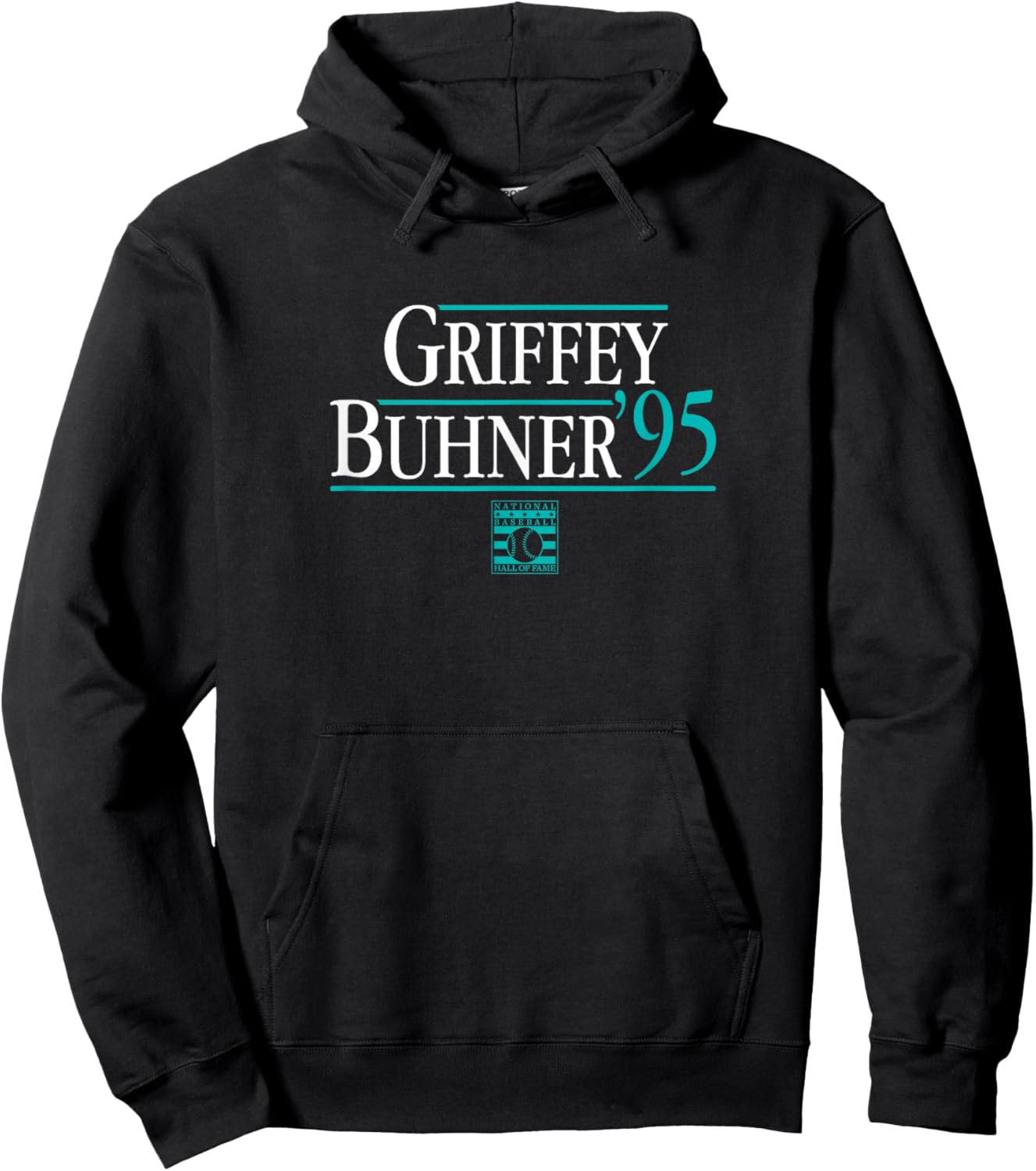 Griffey-Buhner '95 - Seattle Baseball Hoodie - Hoodie | Black