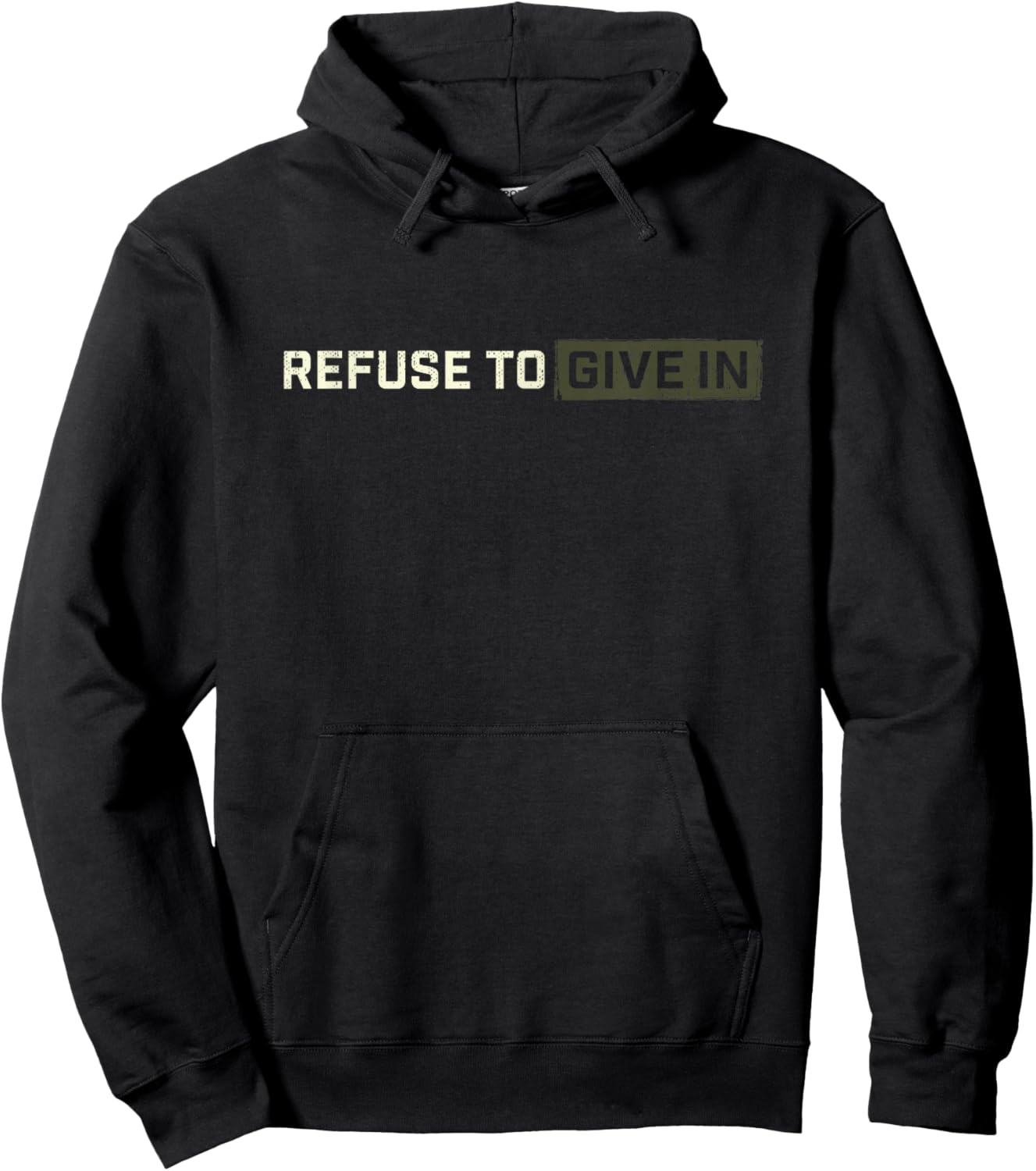 Being Broken is Acceptable Giving up is not Hoodie - Hoodie | Black