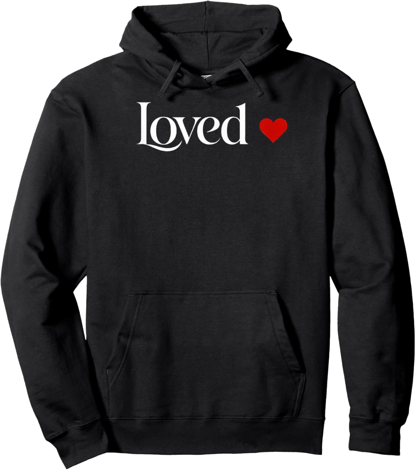 Simply Loved Valentine Hoodie - Hoodie | Black