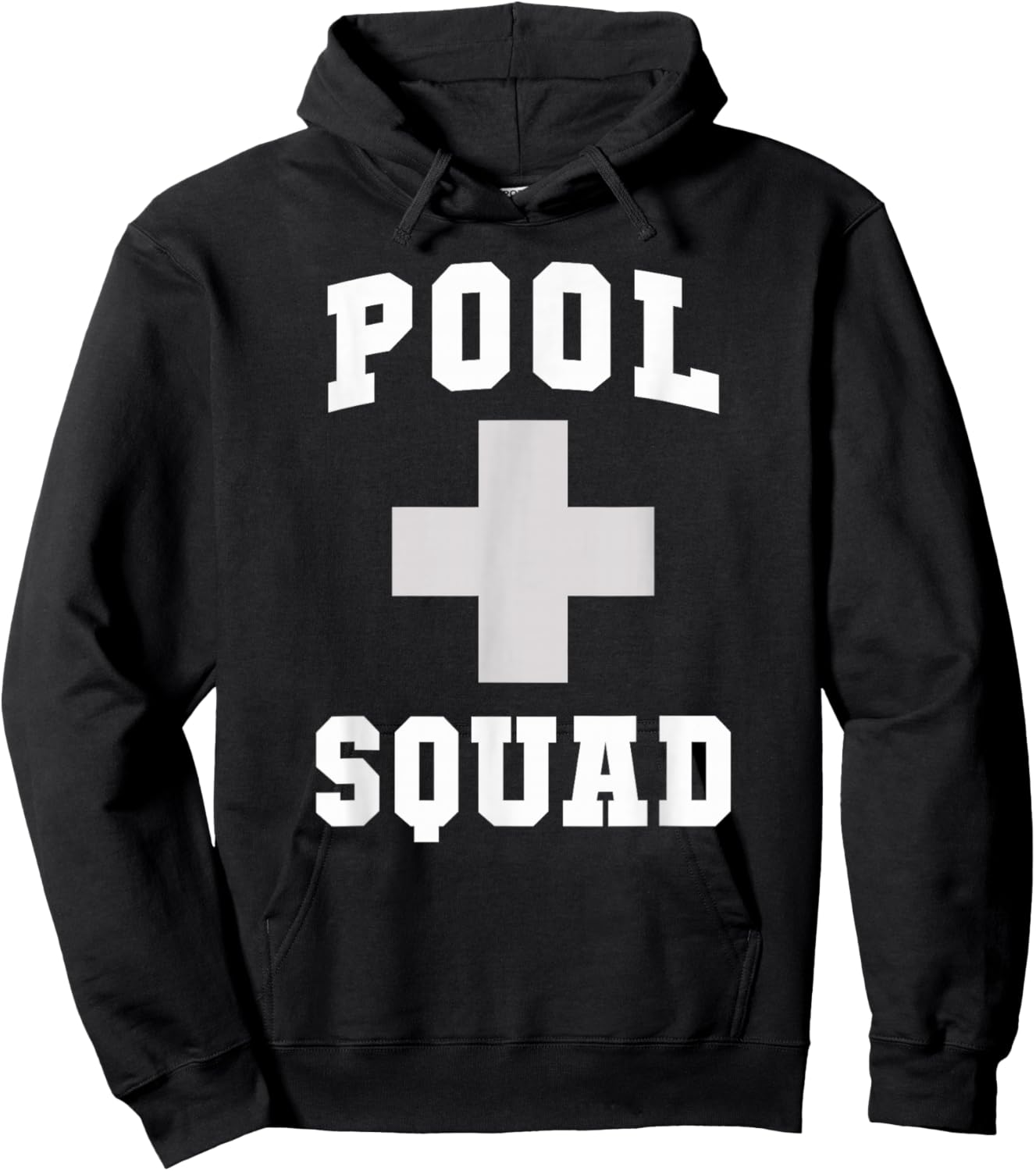 Cute Pool Squad Rescuer Dispatch Lifeguards Swim CPR Hoodie - Hoodie | Black