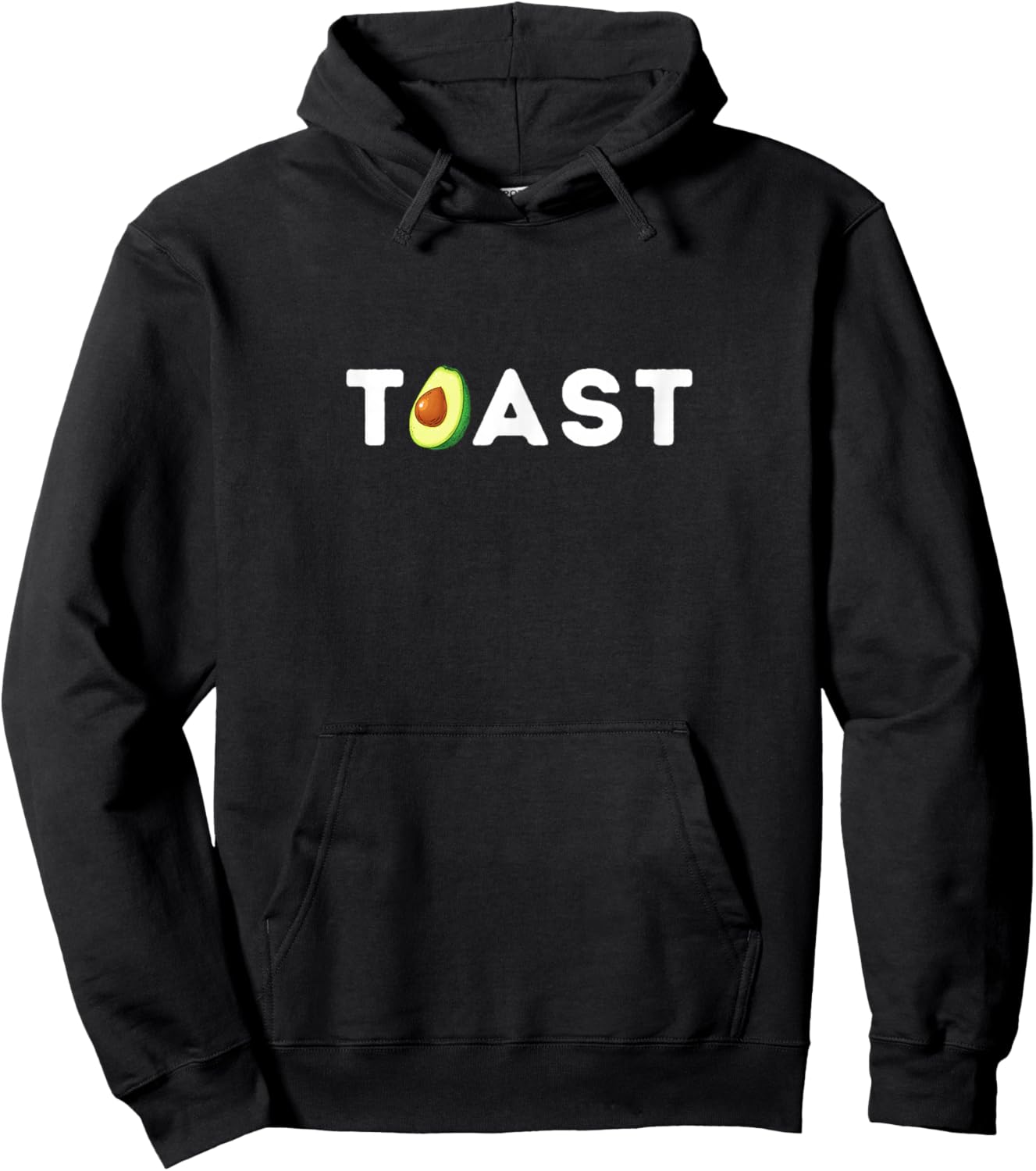 Avocado Toast Shirt Funny Avocado Toast Lover Humor Hoodie - Hoodie | Black