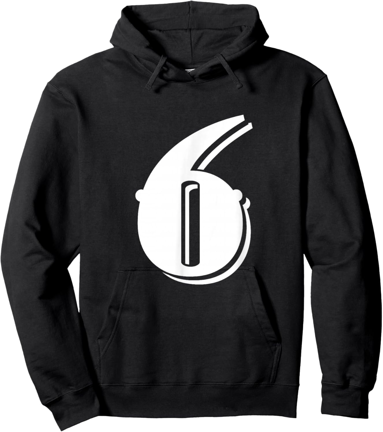 Number 6 Funny Meme Saying 6 7 Six Seven 6th Birthday 6 Year Hoodie - Hoodie | Black