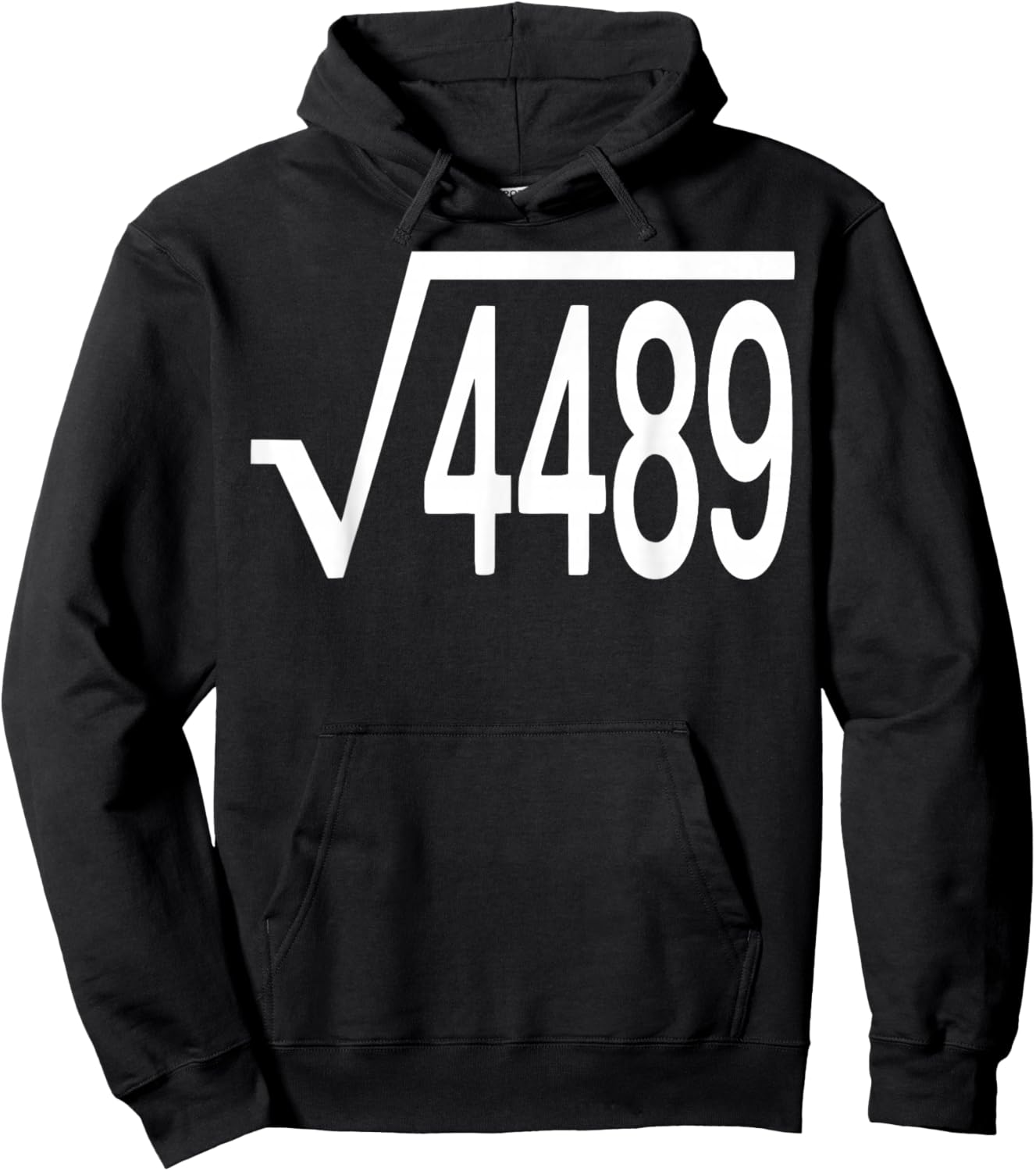 Square Root 4489 Slang Math Teacher Six Seven 6 7 Meme 67 Hoodie - Hoodie | Black