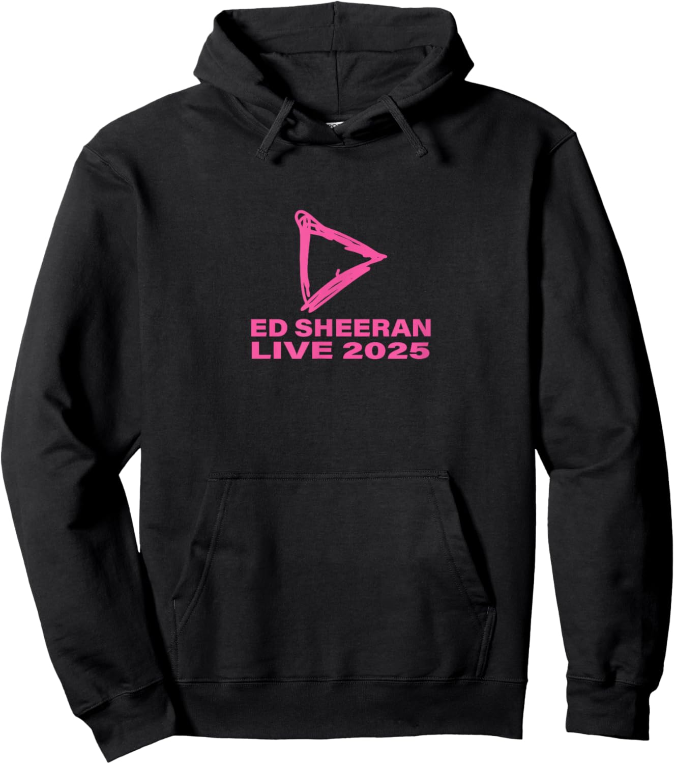 Ed Sheeran Play Live 2025 Hoodie - Hoodie | Black