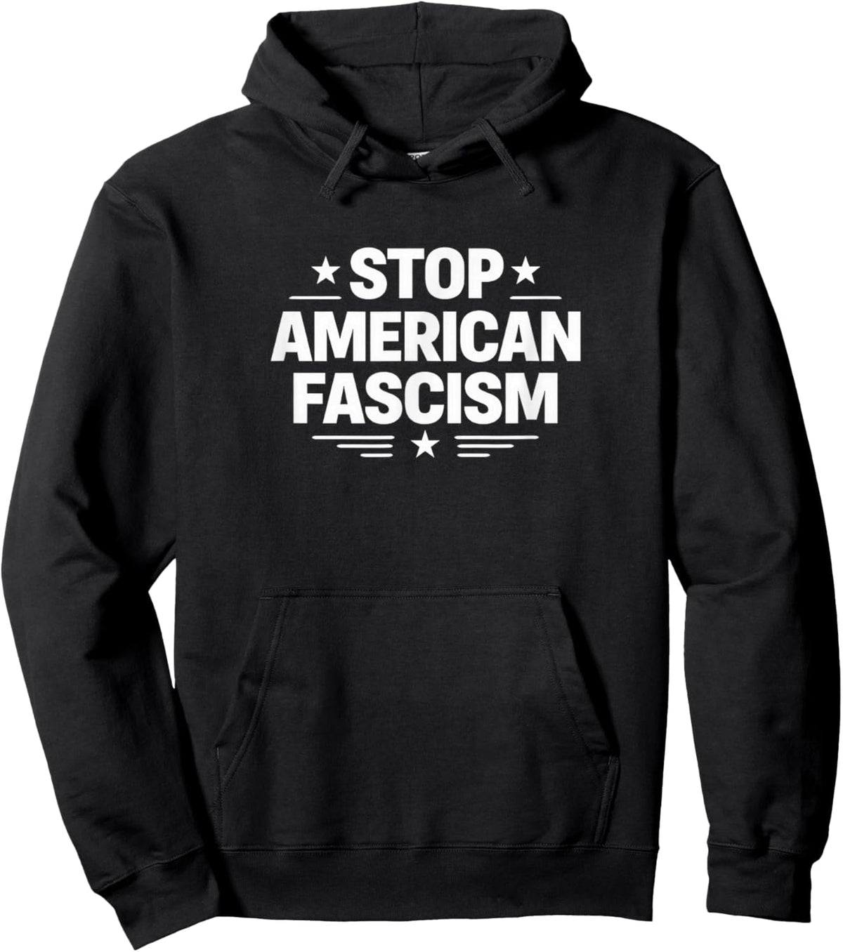 T-Shirt Hoodie - Hoodie | Black