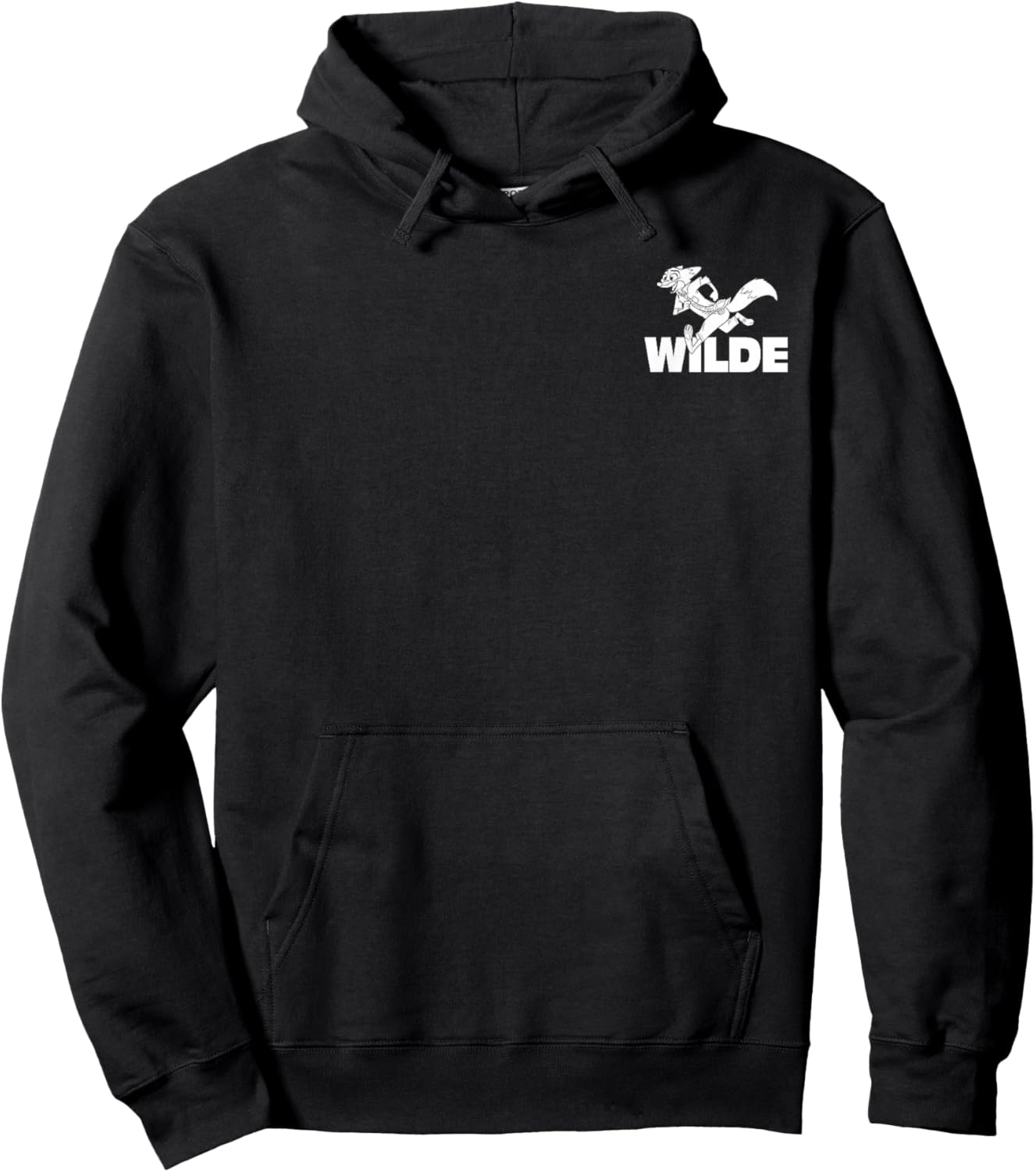 Disney Zootopia 2 Stay Wilde Nick Running Front & Back Hoodie - Hoodie | Black