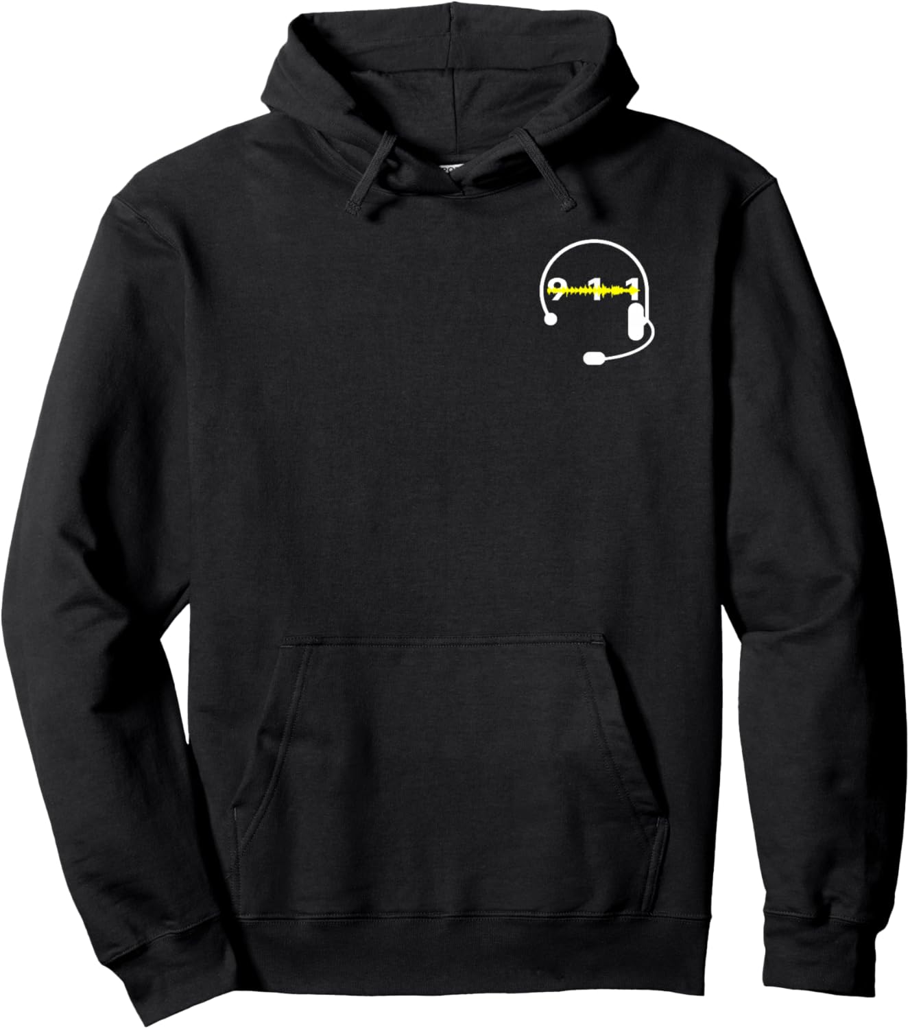 911 Dispatch - Headset Hoodie - Hoodie | Black