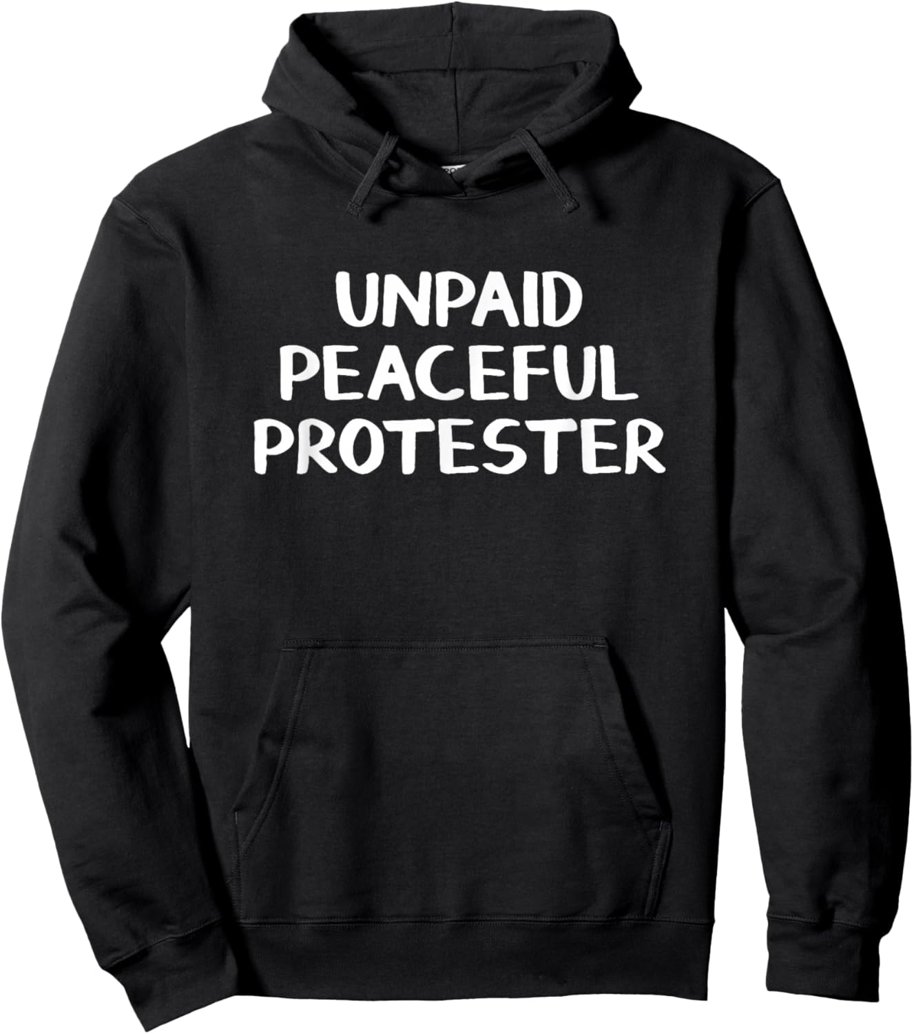 T-Shirt Hoodie - Hoodie | Black