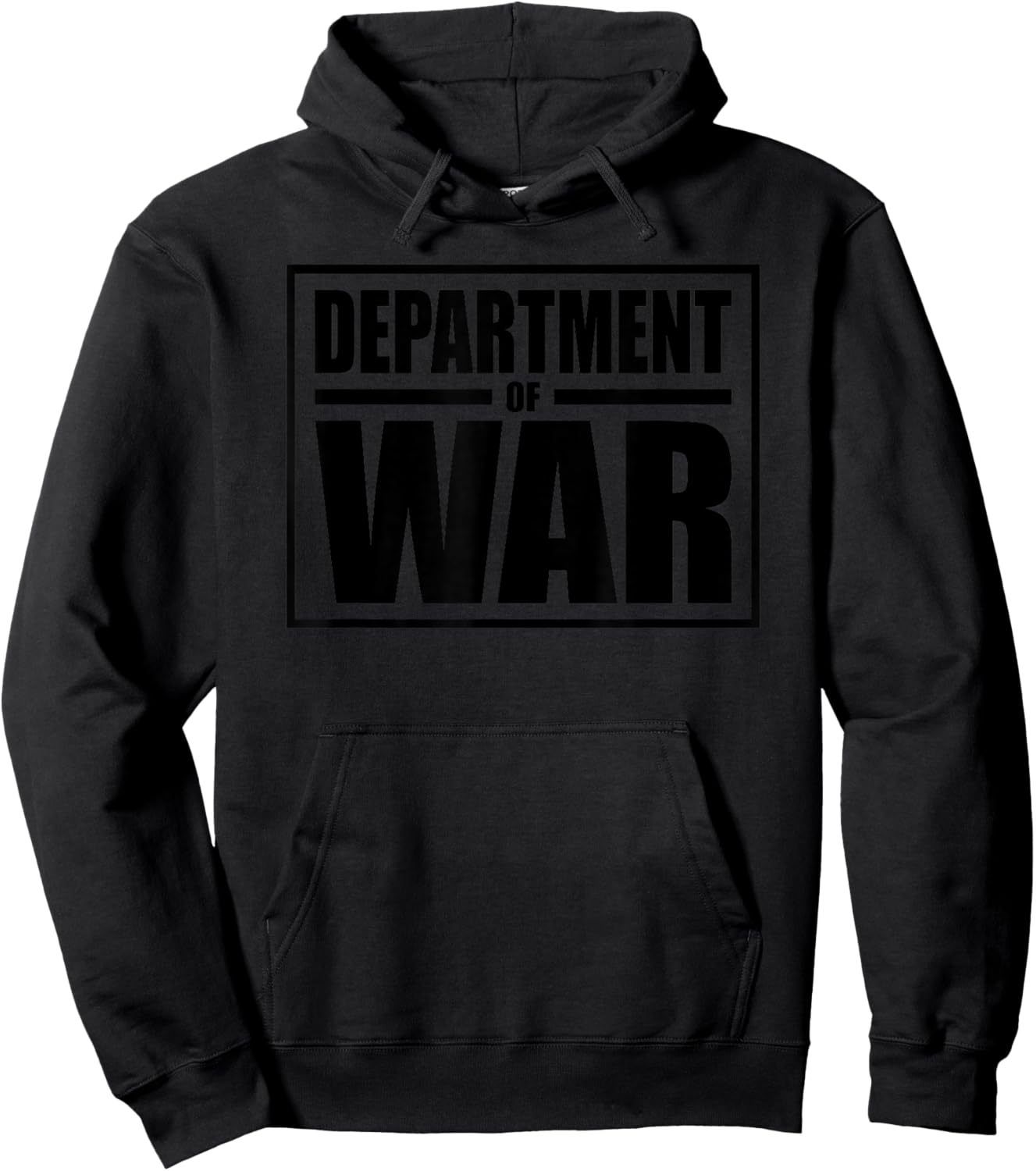 Department of WAR Defense Hoodie - Hoodie | Black