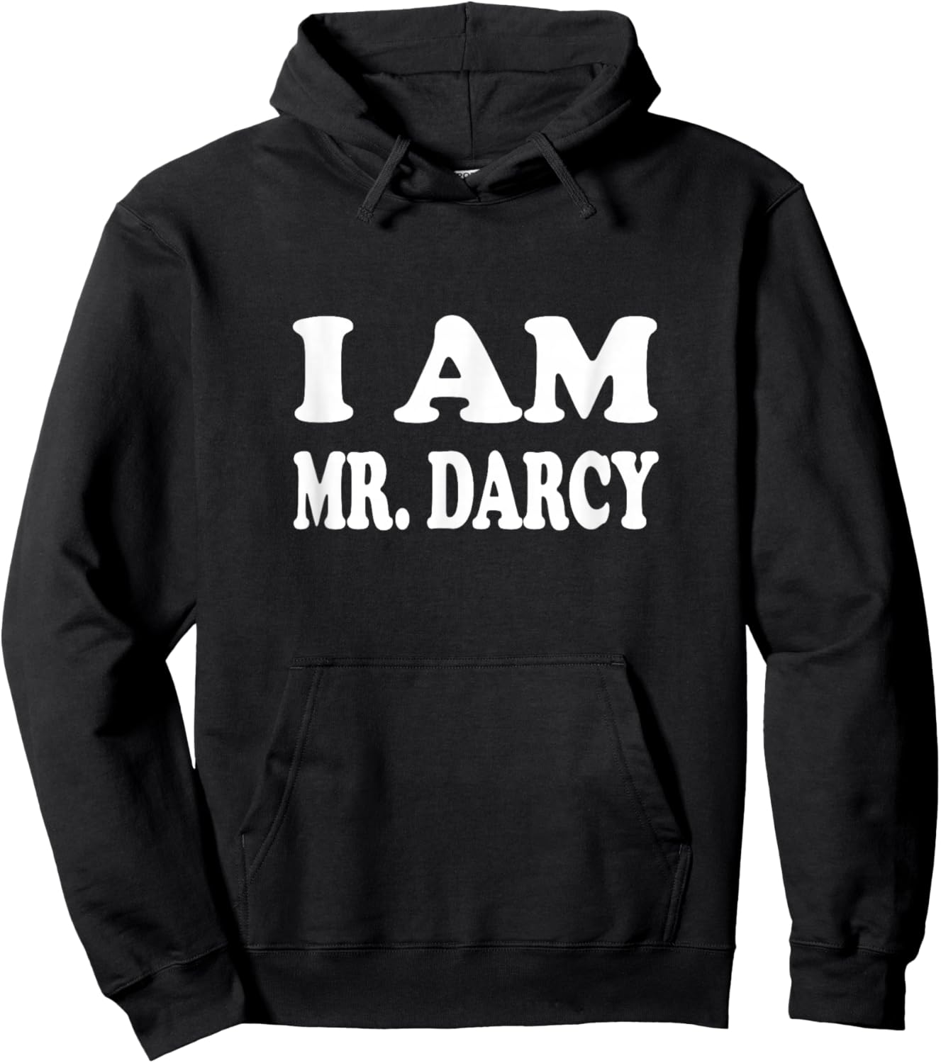 Girls I Heart Mr Darcy - I Am Mr Darcy Hoodie - Hoodie | Black