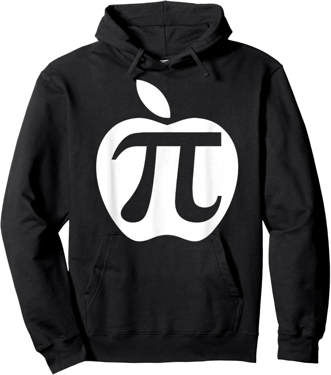 Apple Pi Funny Pi Day Apple Pi Hoodie - Hoodie | Black