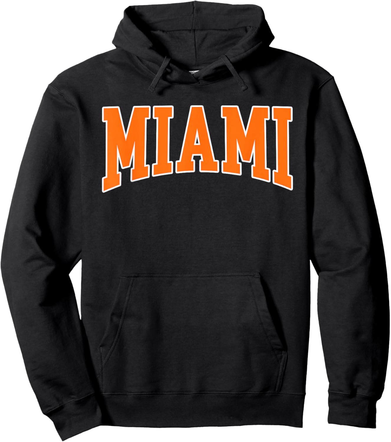Miami - Throwback Design Print - Classic Hoodie - Hoodie | Black