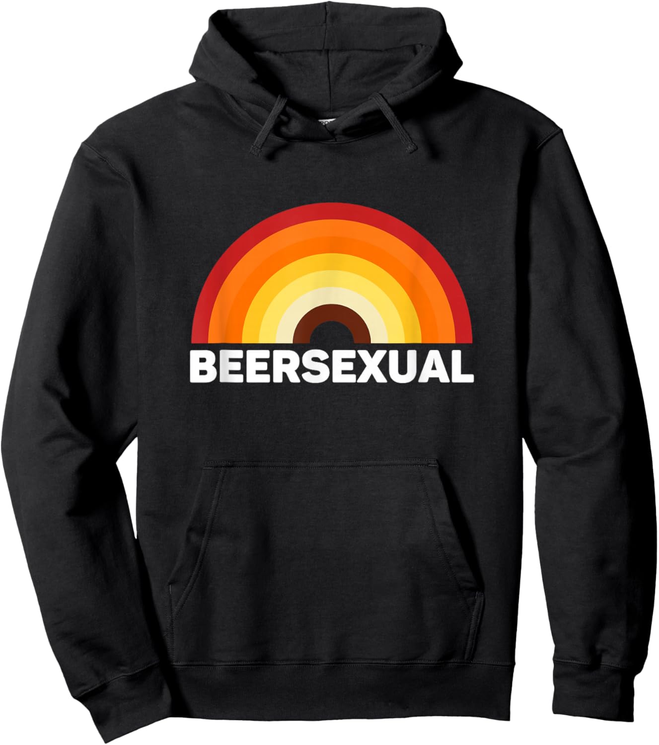 Beersexual Funny Beer Lover, Ale Lager IPA Humor Hoodie - Hoodie | Black