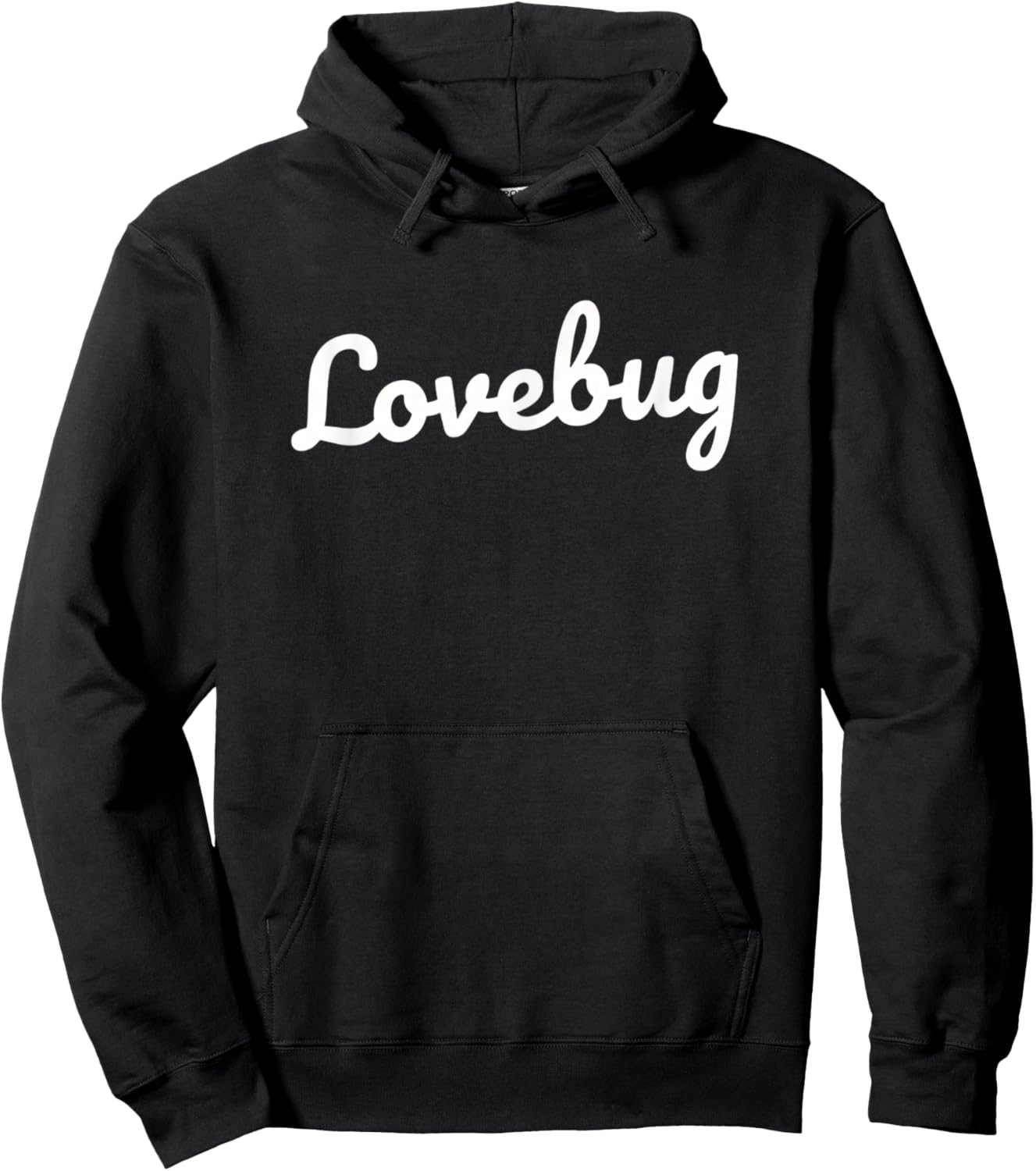 Couples Lovebug Cute Nickname for Partner Matching Romantic Hoodie - Hoodie | Black