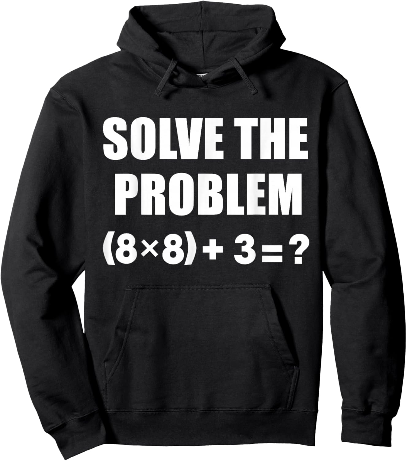 Funny 67 Solve The Problem Elementary Math Teacher Joke Hoodie - Hoodie | Black
