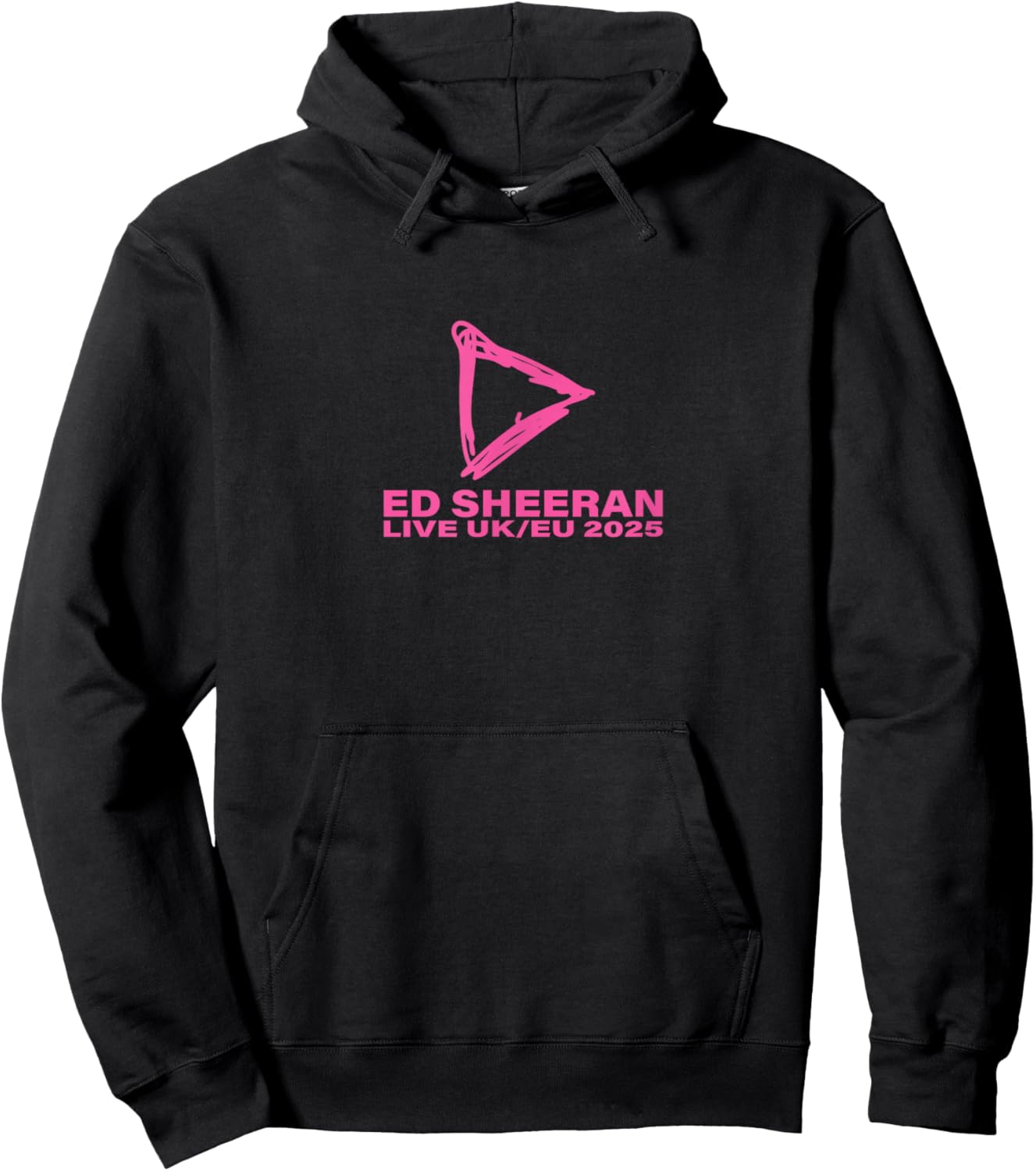 Ed Sheeran Play EU UK Live 2025 Hoodie - Hoodie | Black