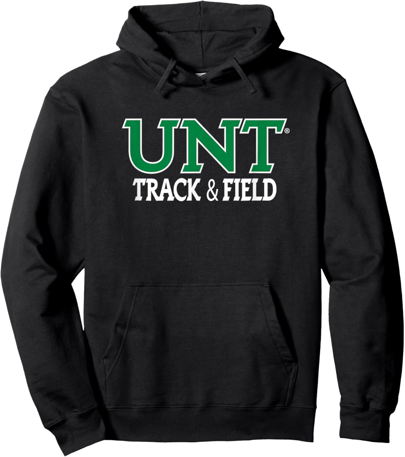 UNT Track & Field Mean Green NCAA UNT24 Hoodie - Hoodie | Black