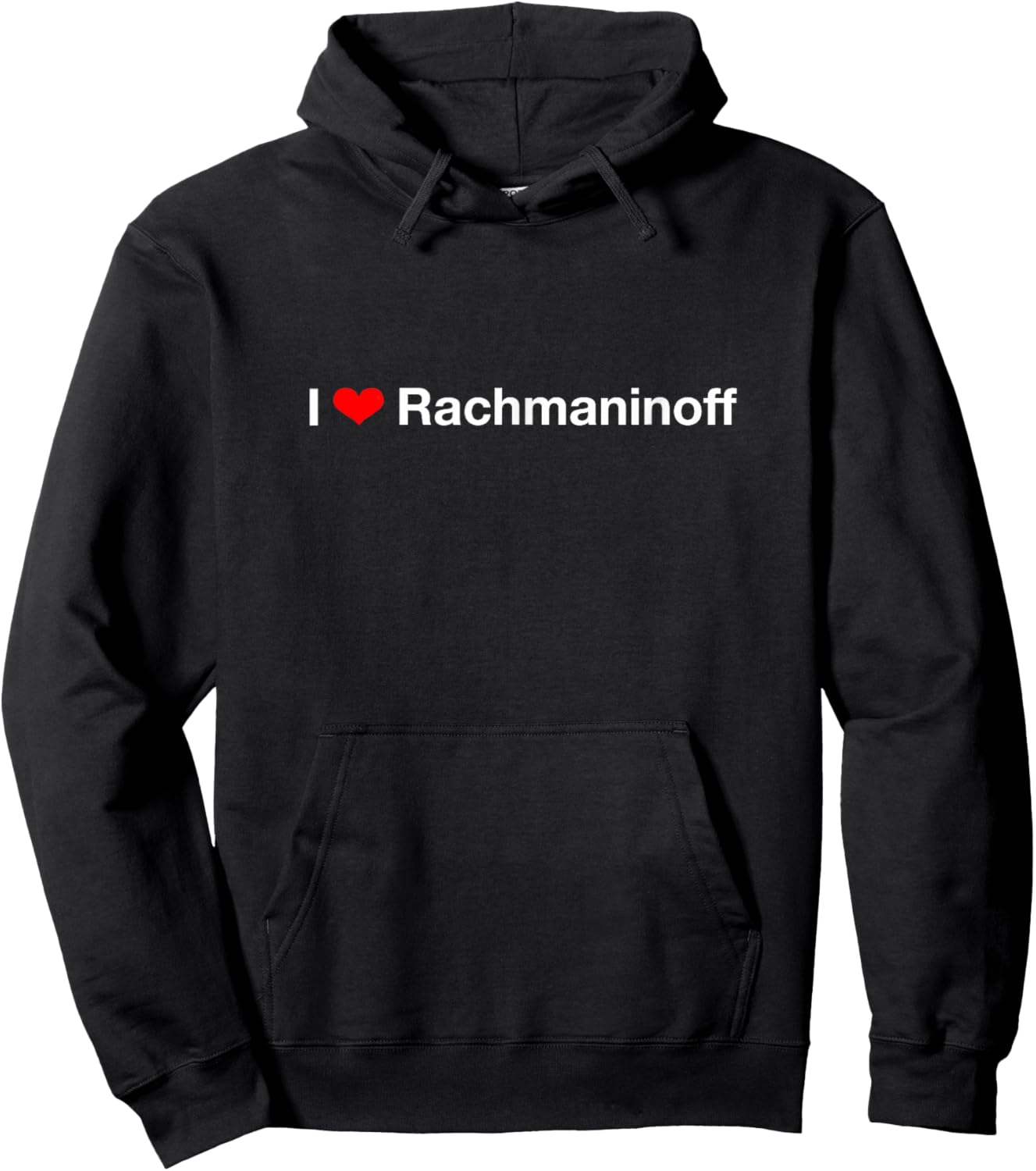 I Heart Rachmaninoff Hoodie - Hoodie | Black