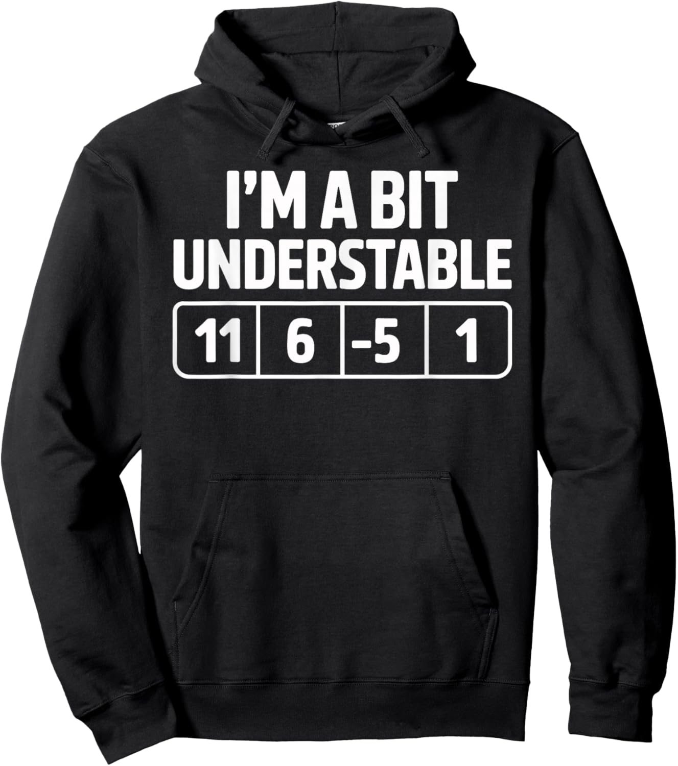 I'm a Bit Understable Golf Player Golfing Golfer Joke Hoodie - Hoodie | Black
