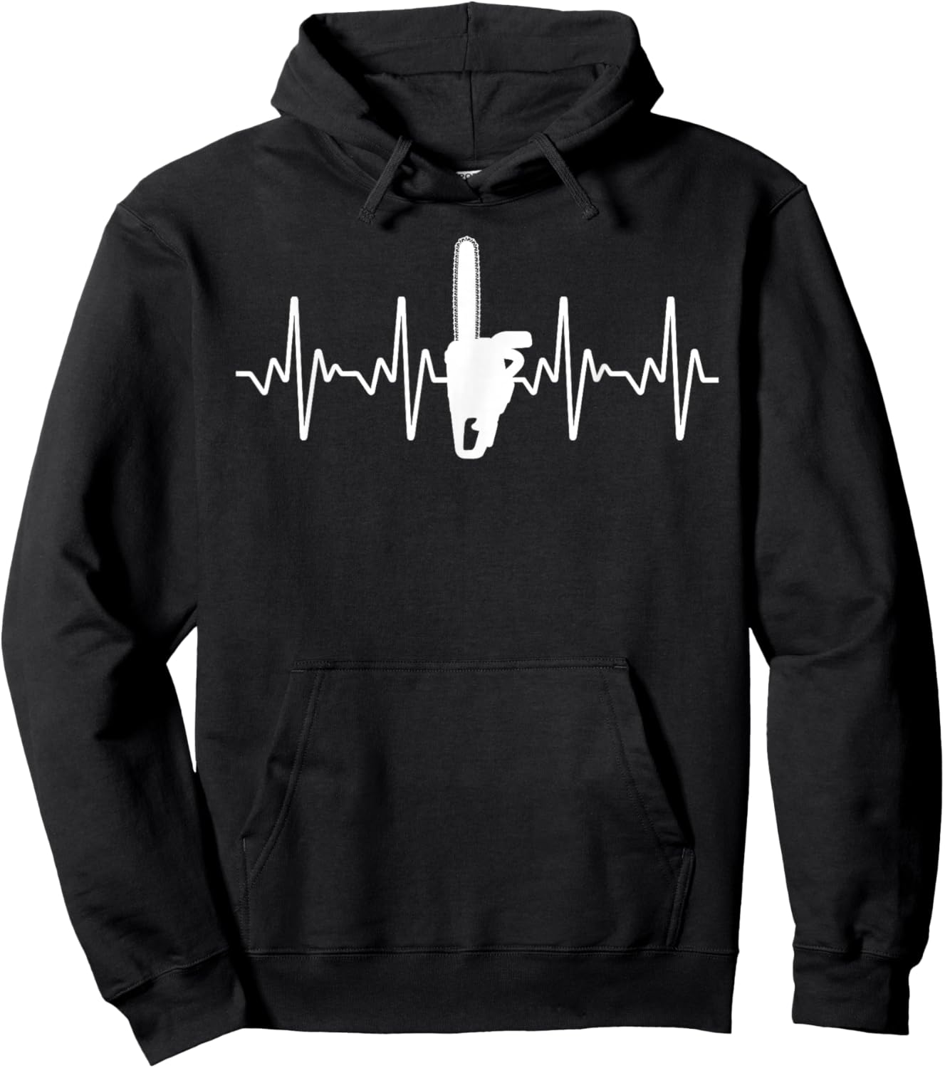 Funny Lumberjack Art Women Tree Cutter Wood Logger Hoodie - Hoodie | Black