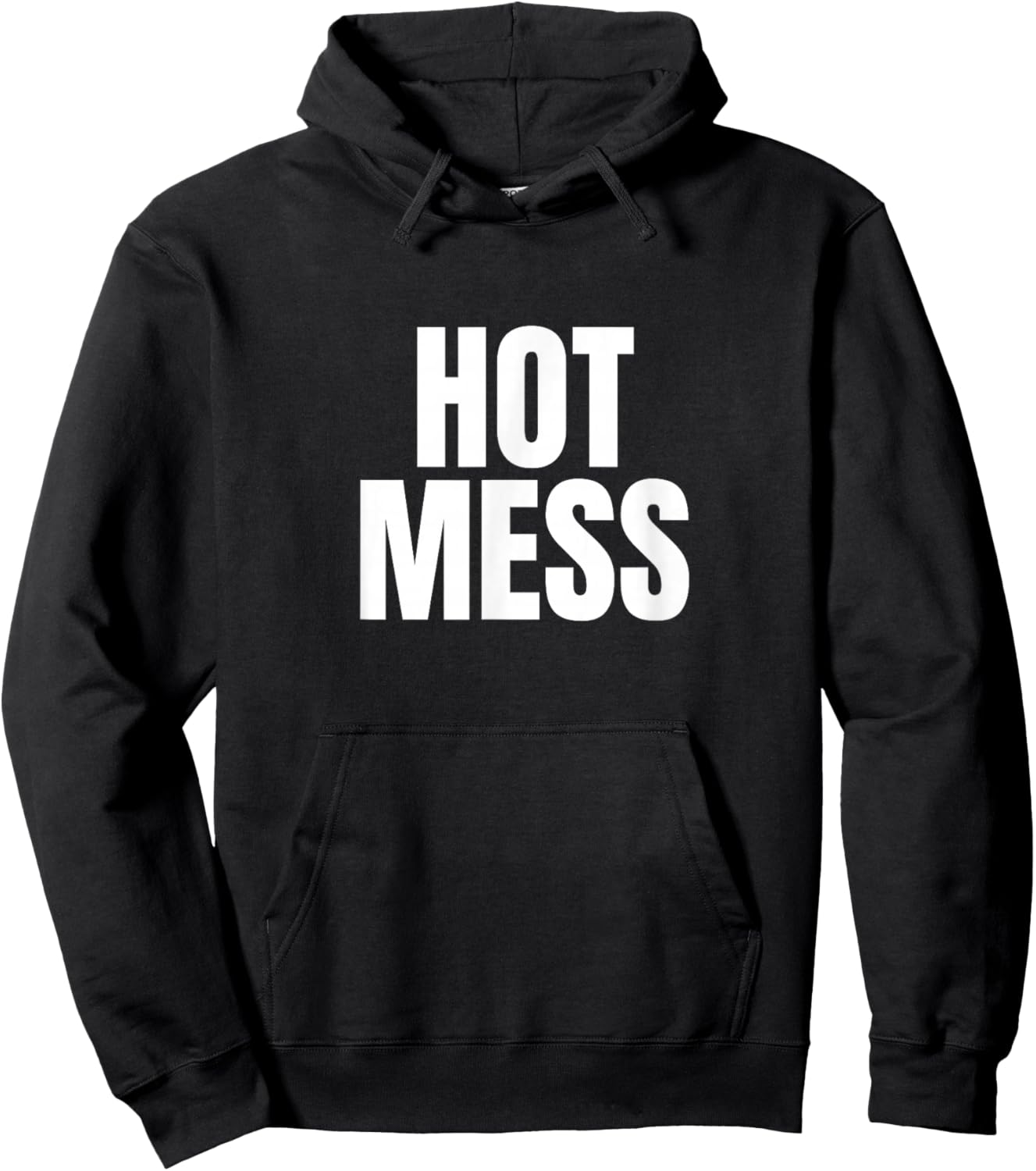 Hot Mess Hoodie - Hoodie | Black