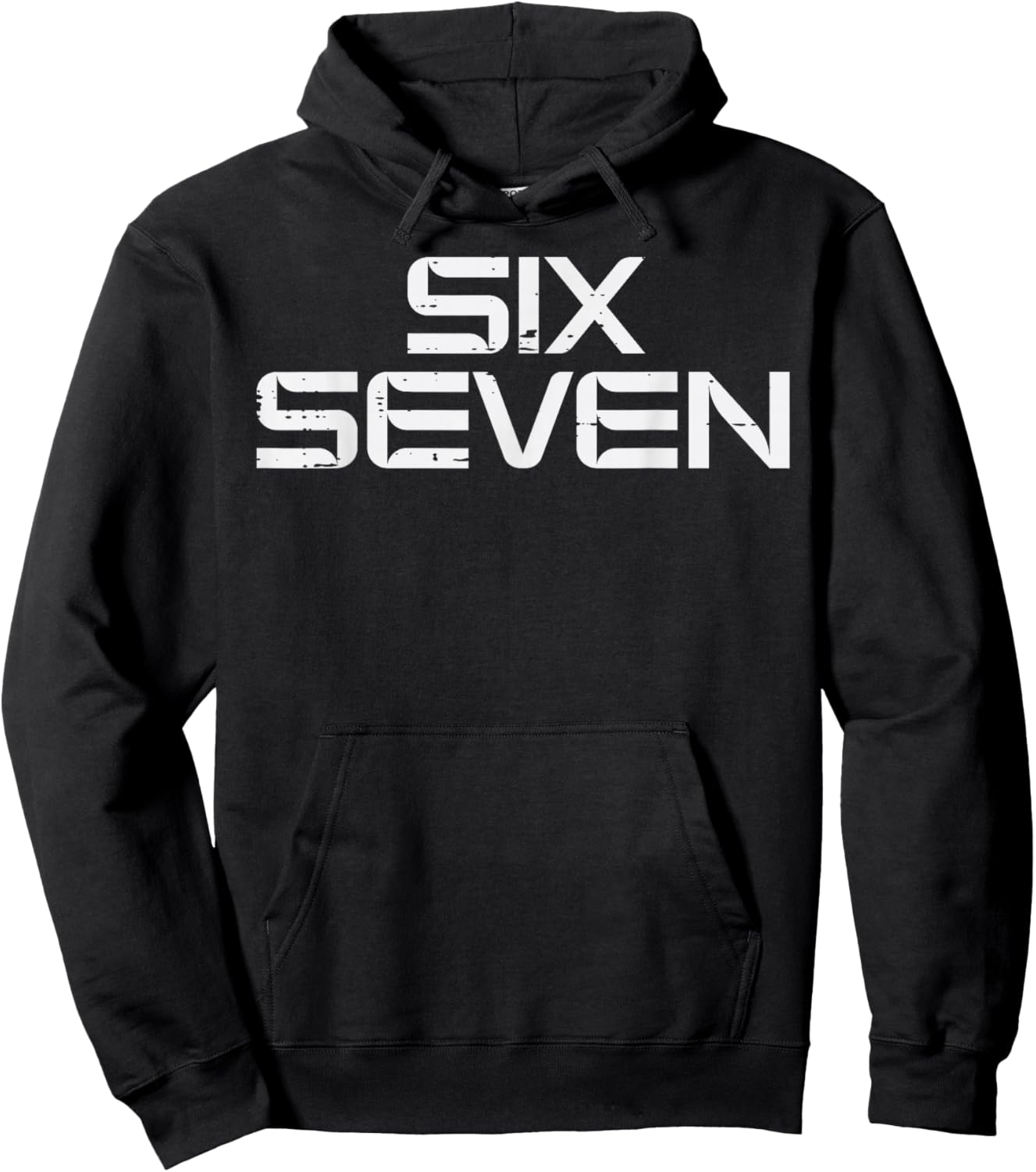 67 Meme Funny 6 7 Boys Girls Youth Teen Men Women Kids Hoodie - Hoodie | Black