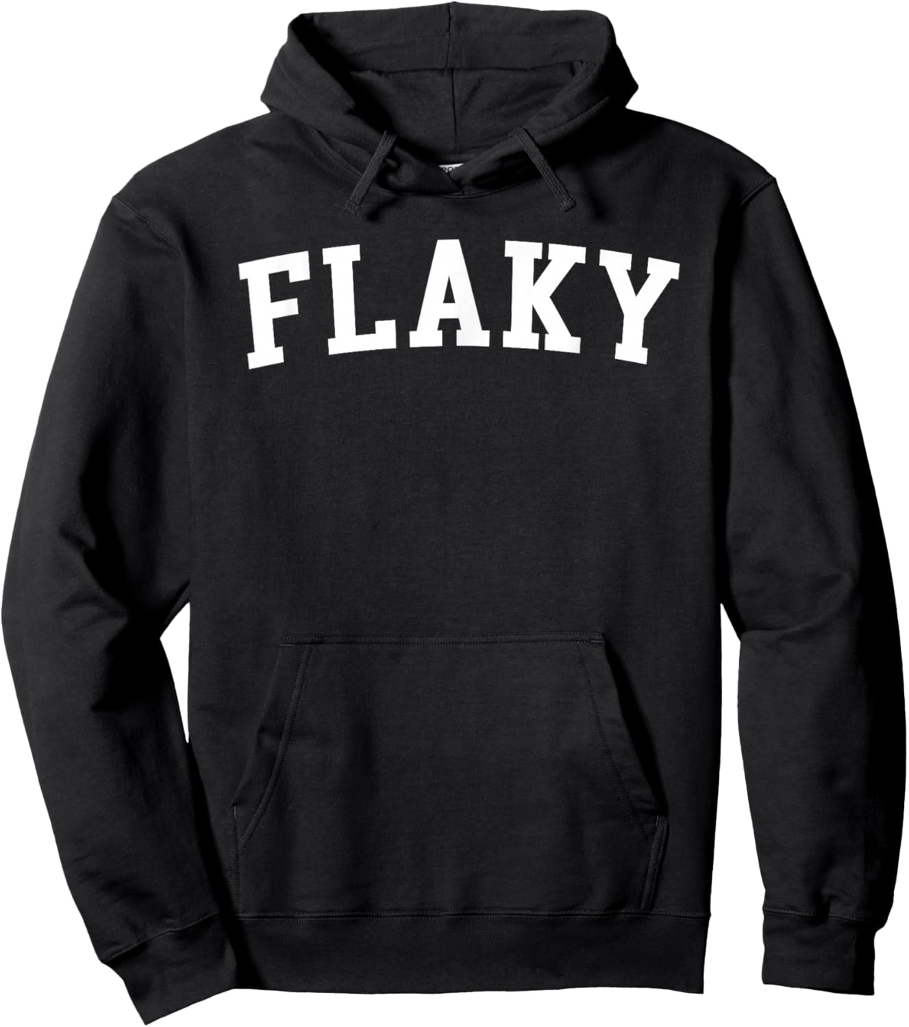 Flaky Hoodie - Hoodie | Black