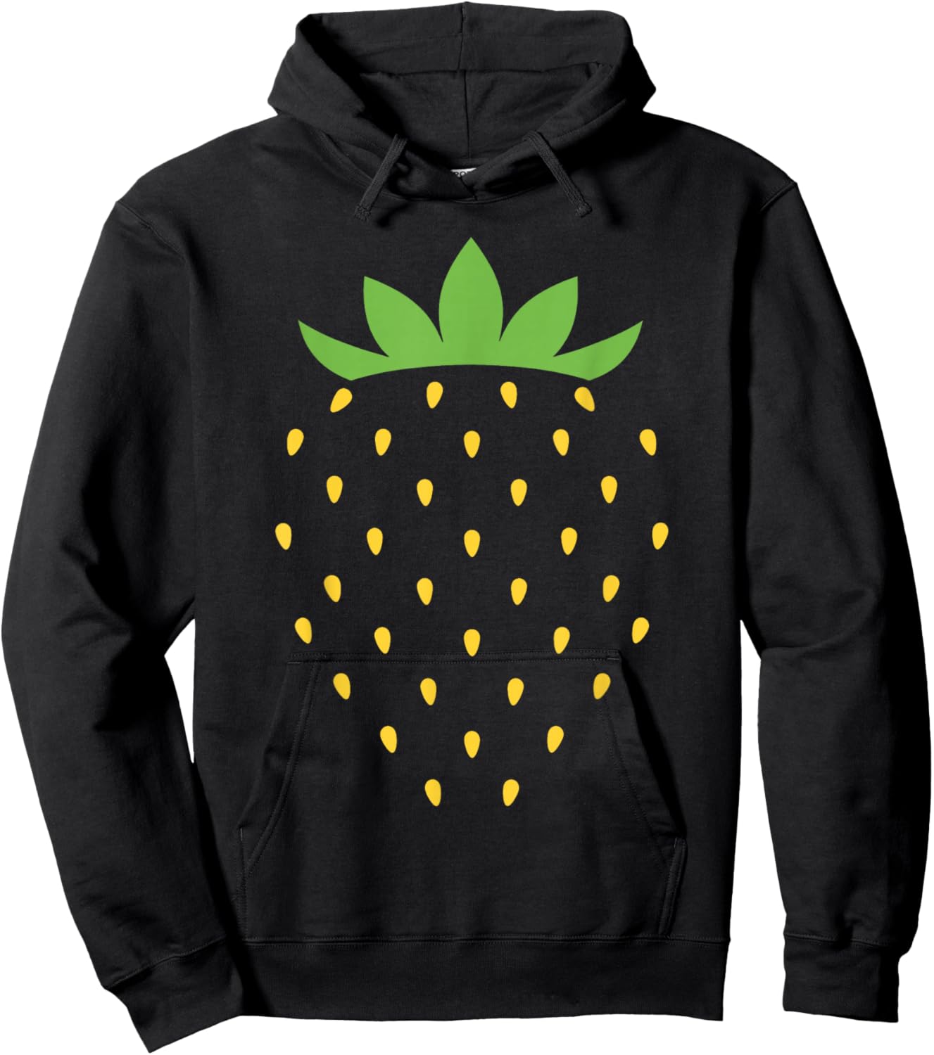Strawberry Costume Halloween Fruit Salad Lover Hoodie - Hoodie | Black