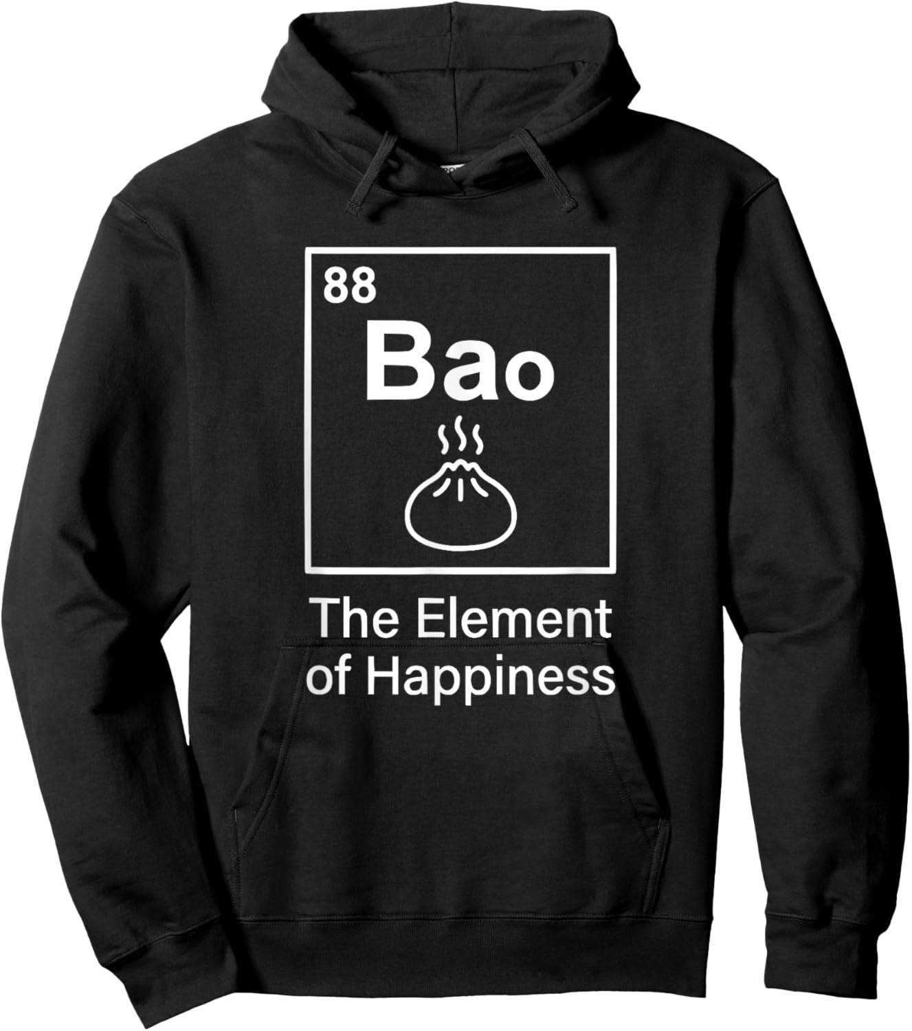Bao The Element of Happiness Food Science Periodic Table Hoodie - Hoodie | Black