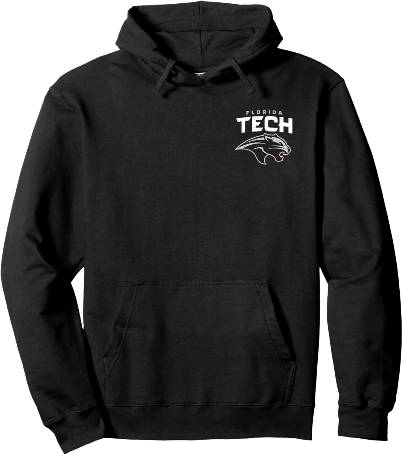 Florida Tech Panthers Left Chest Officially Licensed Hoodie - Hoodie | Black