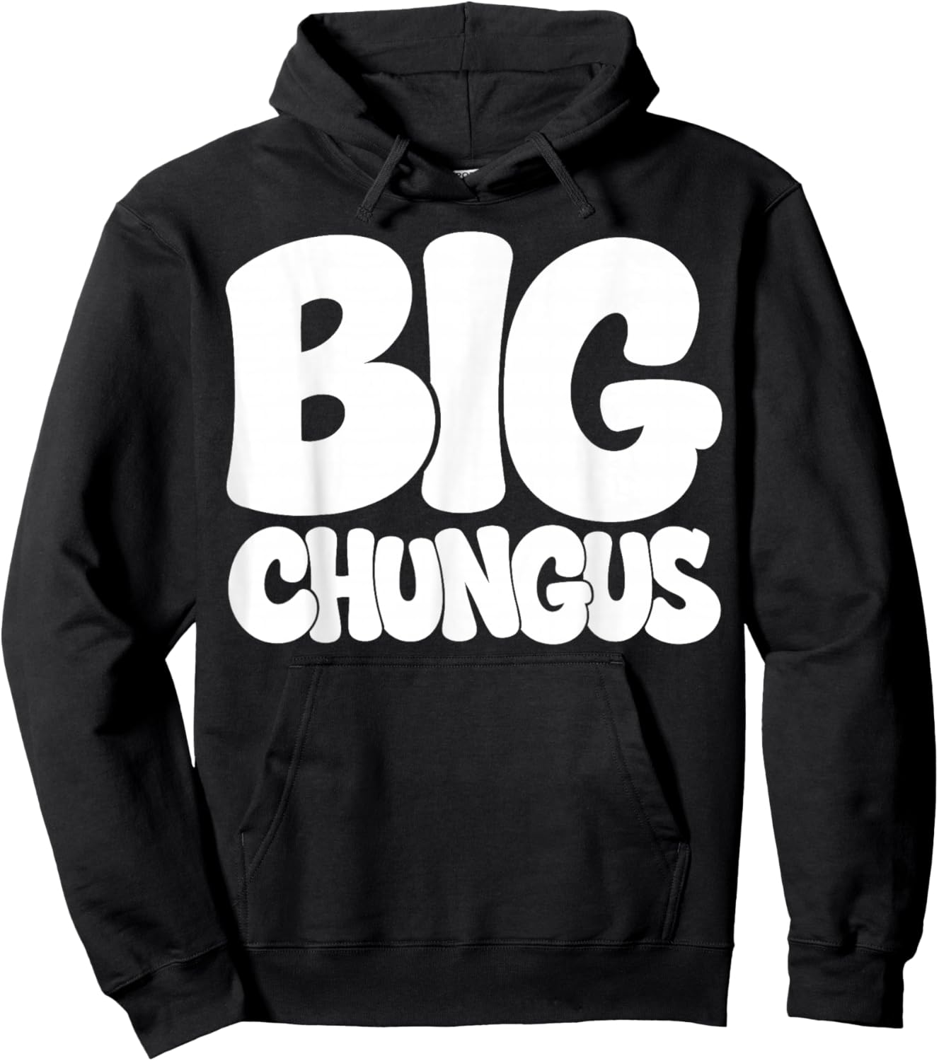 Big Chungus Funny Meme Gen Alpha Slang Hilarious School Hoodie - Hoodie | Black