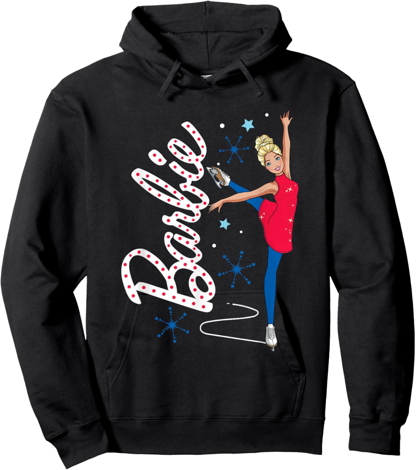 Barbie Ice Skating Hoodie - Hoodie | Black