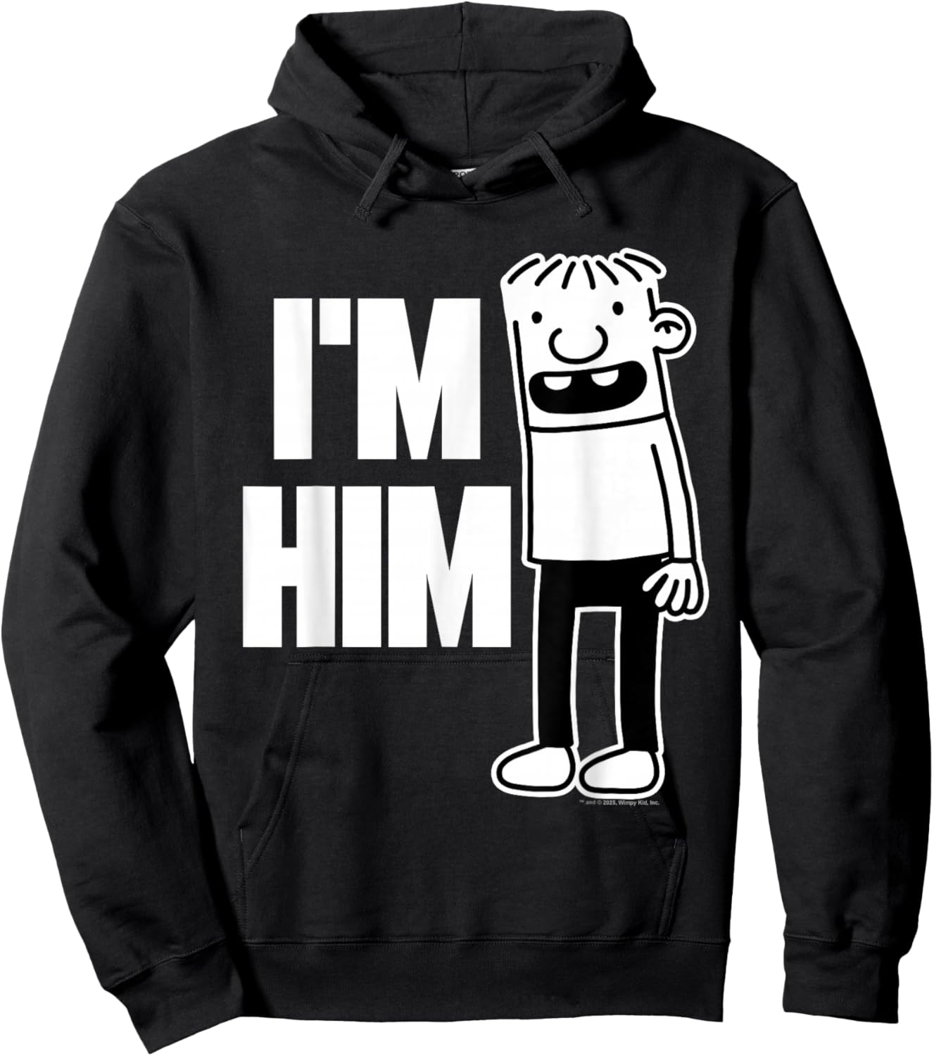 Diary of a Wimpy Kid Rowley I'm Him Hoodie - Hoodie | Black