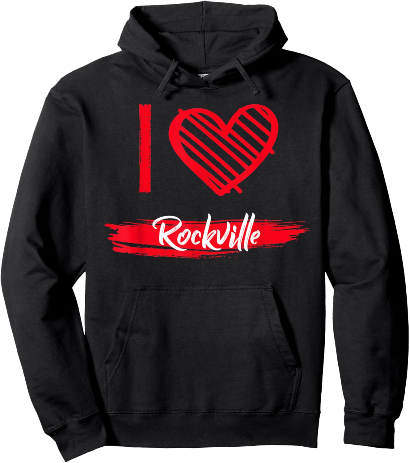 I Love Rockville I Heart Rockville Hoodie - Hoodie | Black