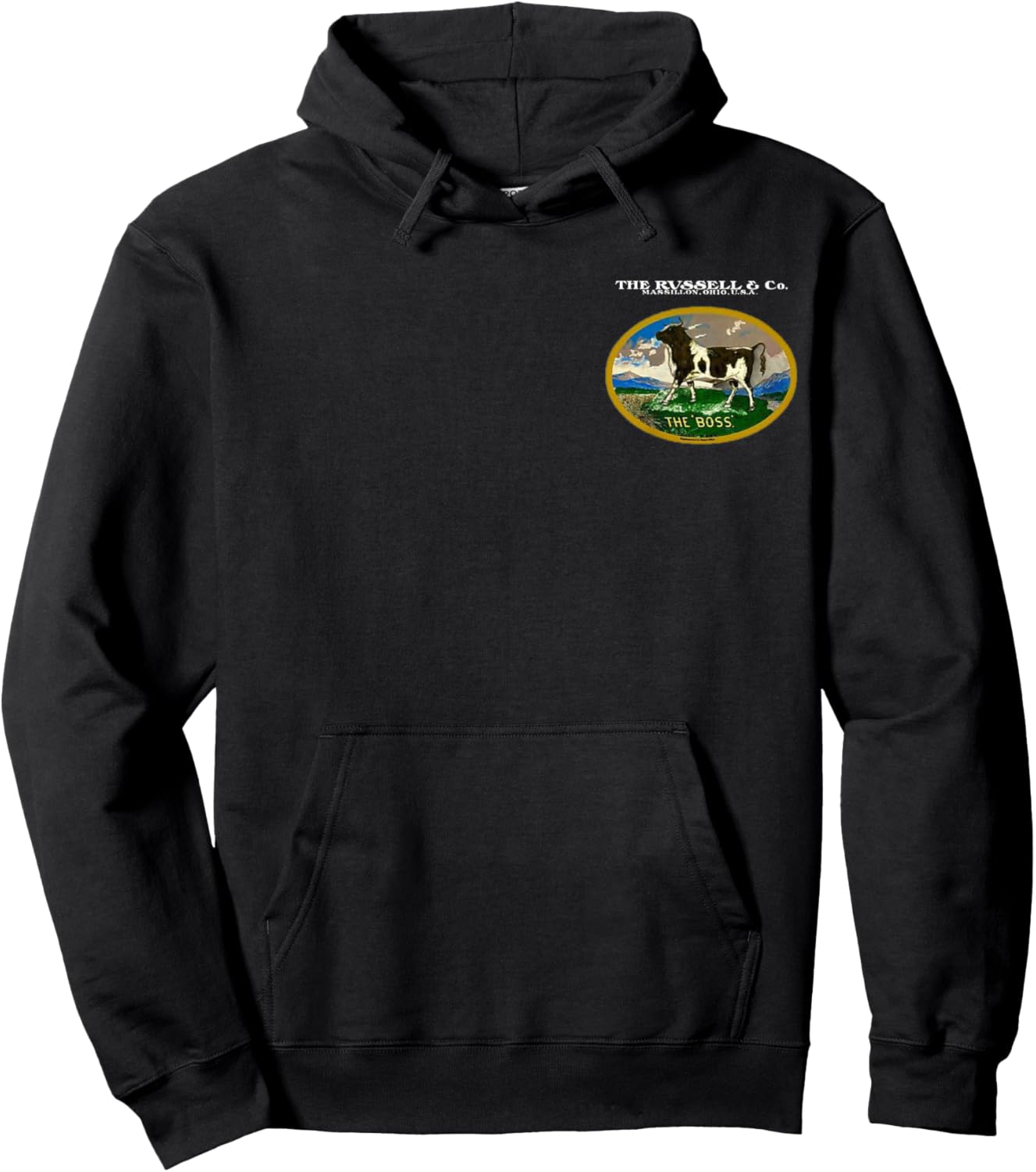 Steam Engine Russell Hoodie - Hoodie | Black