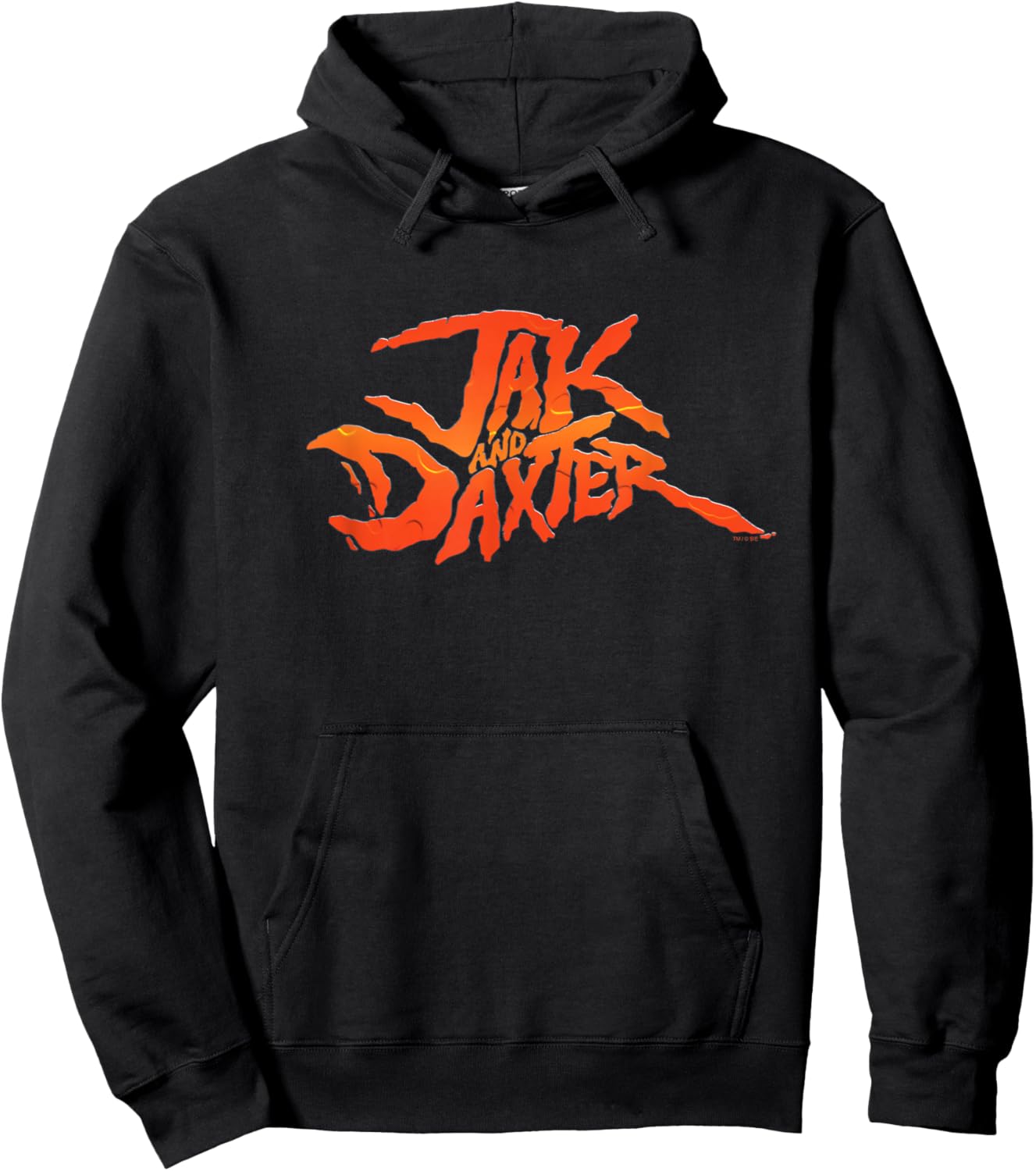 Main Logo Retro Video Game Hoodie - Hoodie | Black